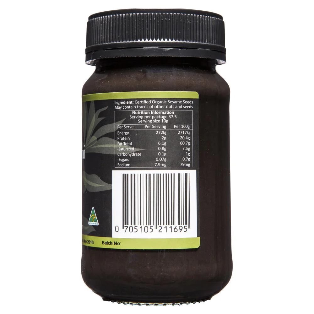 Carwari Black Tahini Unhulled 375g - Image 2