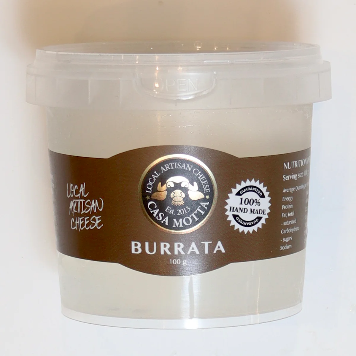Casa Motta Burrata Cheese 100g - Image 2
