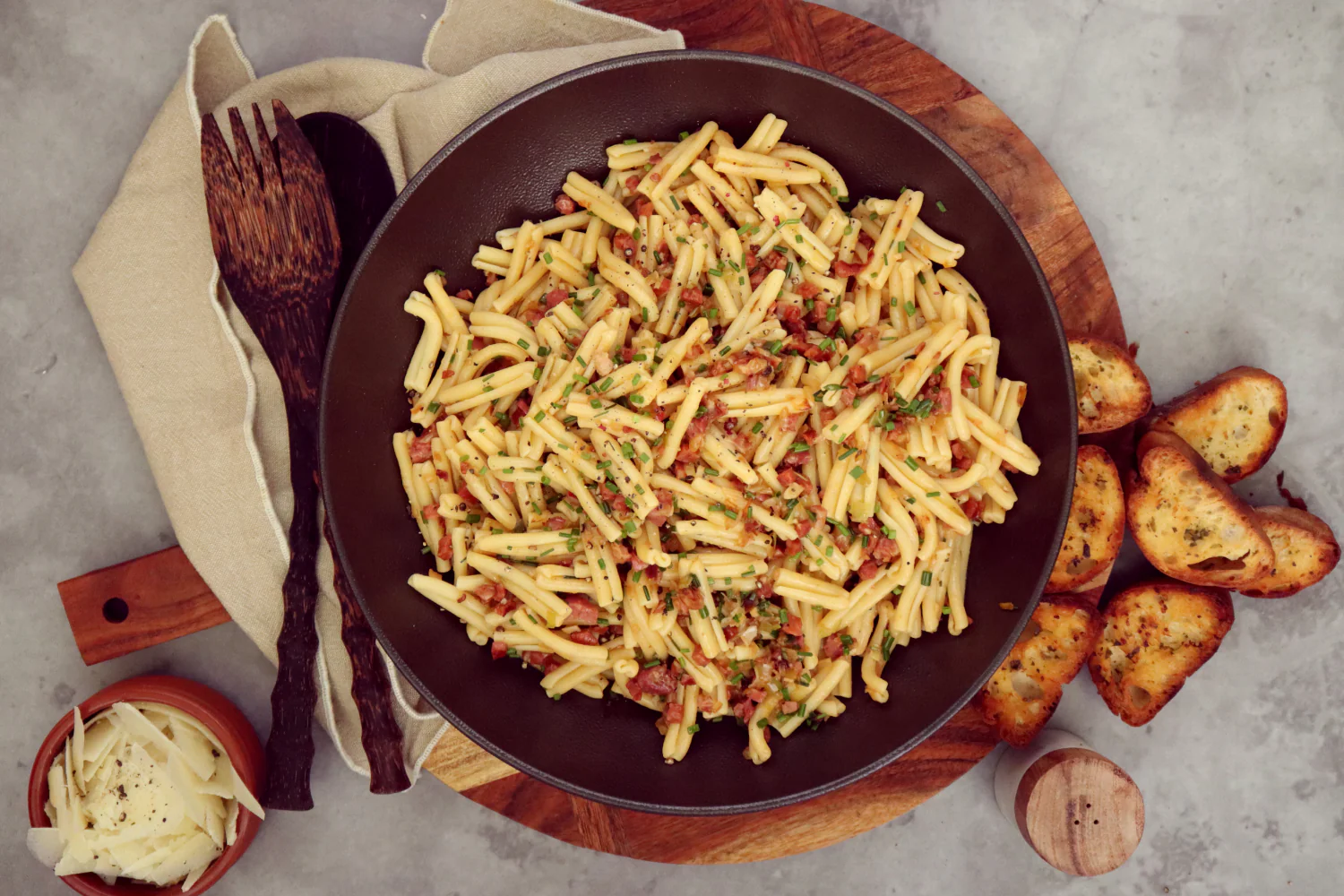 Casarecce Pasta - with Leek and Pancetta - Image 2