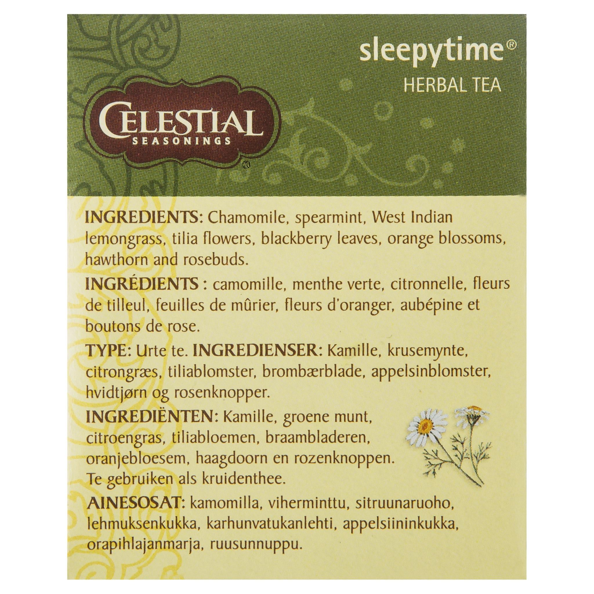 Celestial Sleepy Time Herbal Teabags x20 29g - Image 2