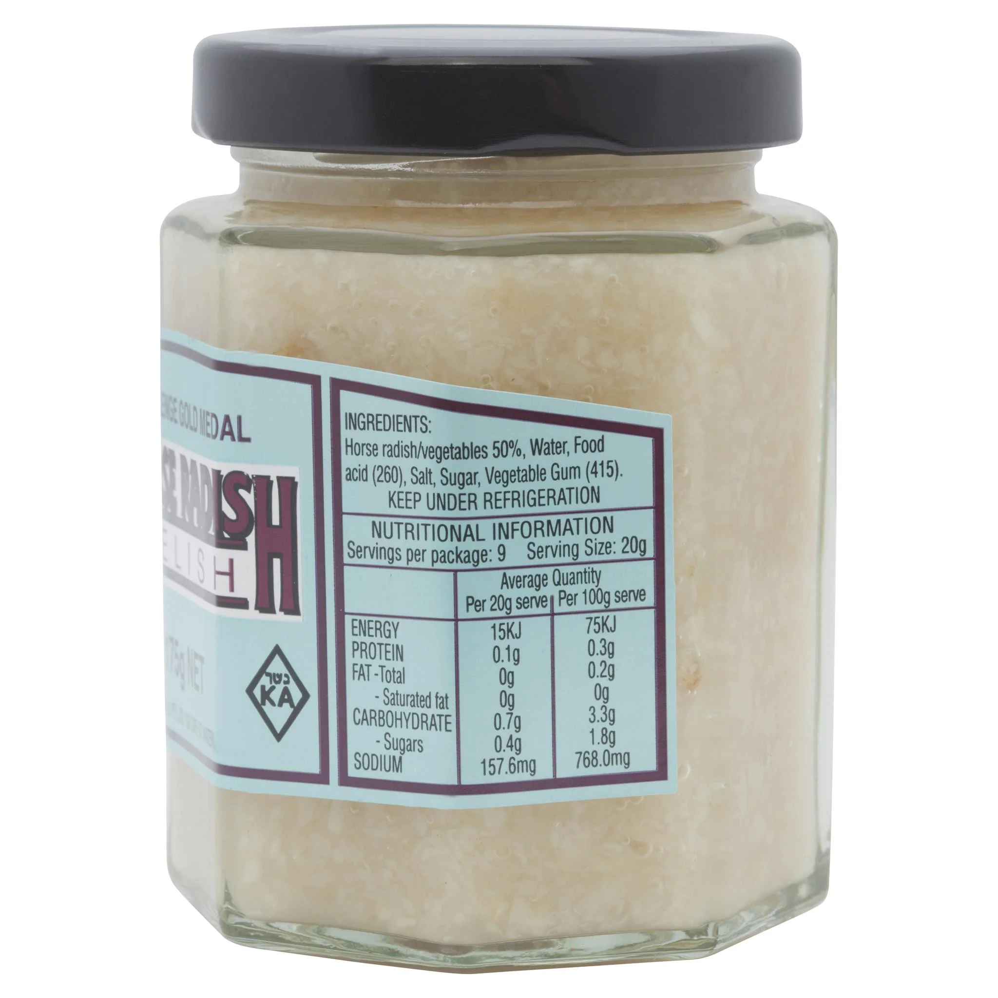 Challenge - Horseradish Relish (175g) - Image 2