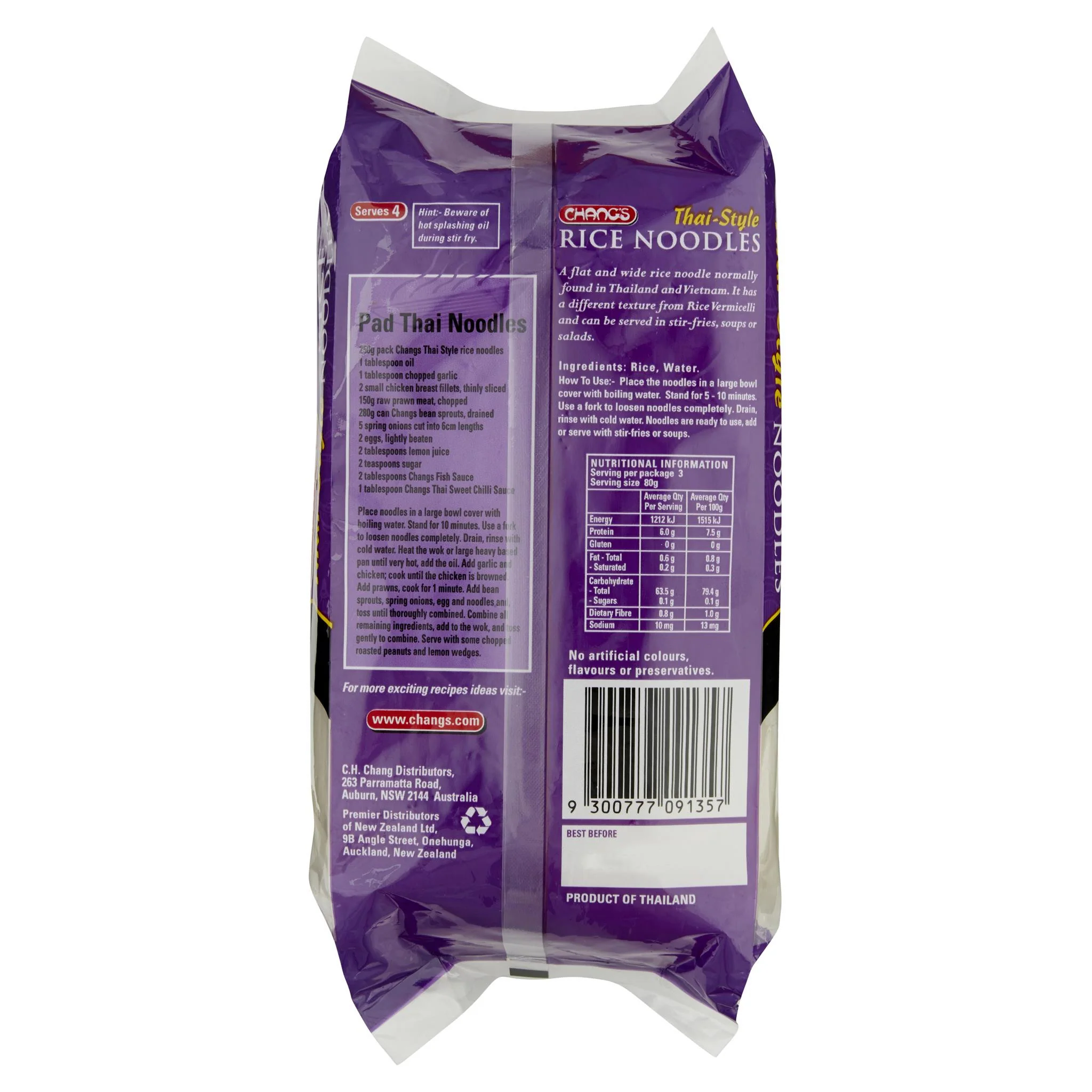 Changs Pad Thai Noodles 250g - Image 2