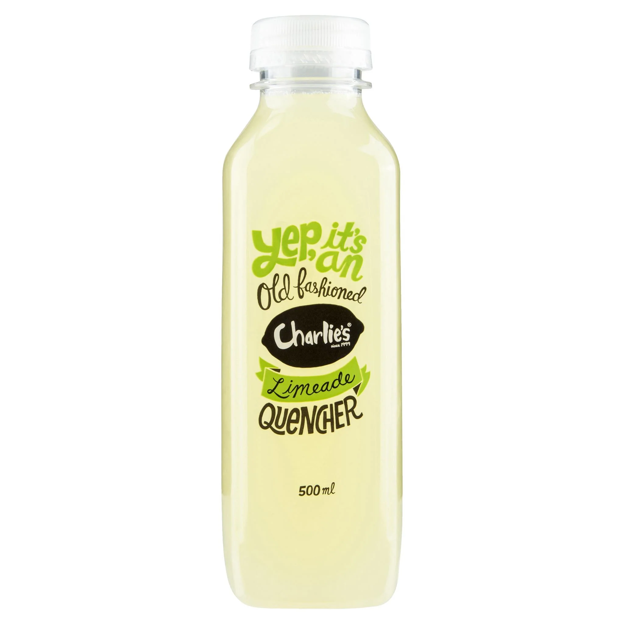 Charlies Old Fashioned Quencher Limeade 500ml