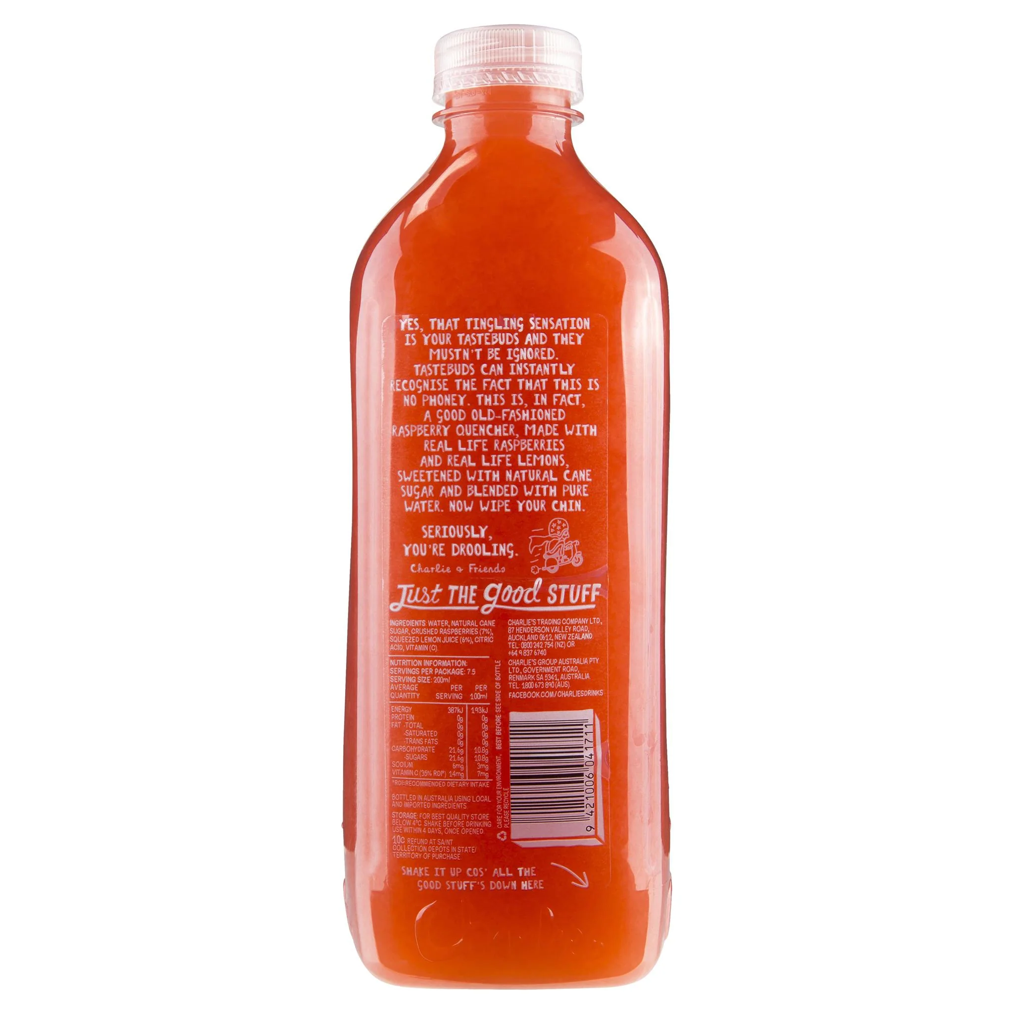 Charlies Raspberry Quencher 1.5L - Image 2