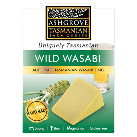 Ashgrove Wild Wasabi Cheddar Cheese 140g
