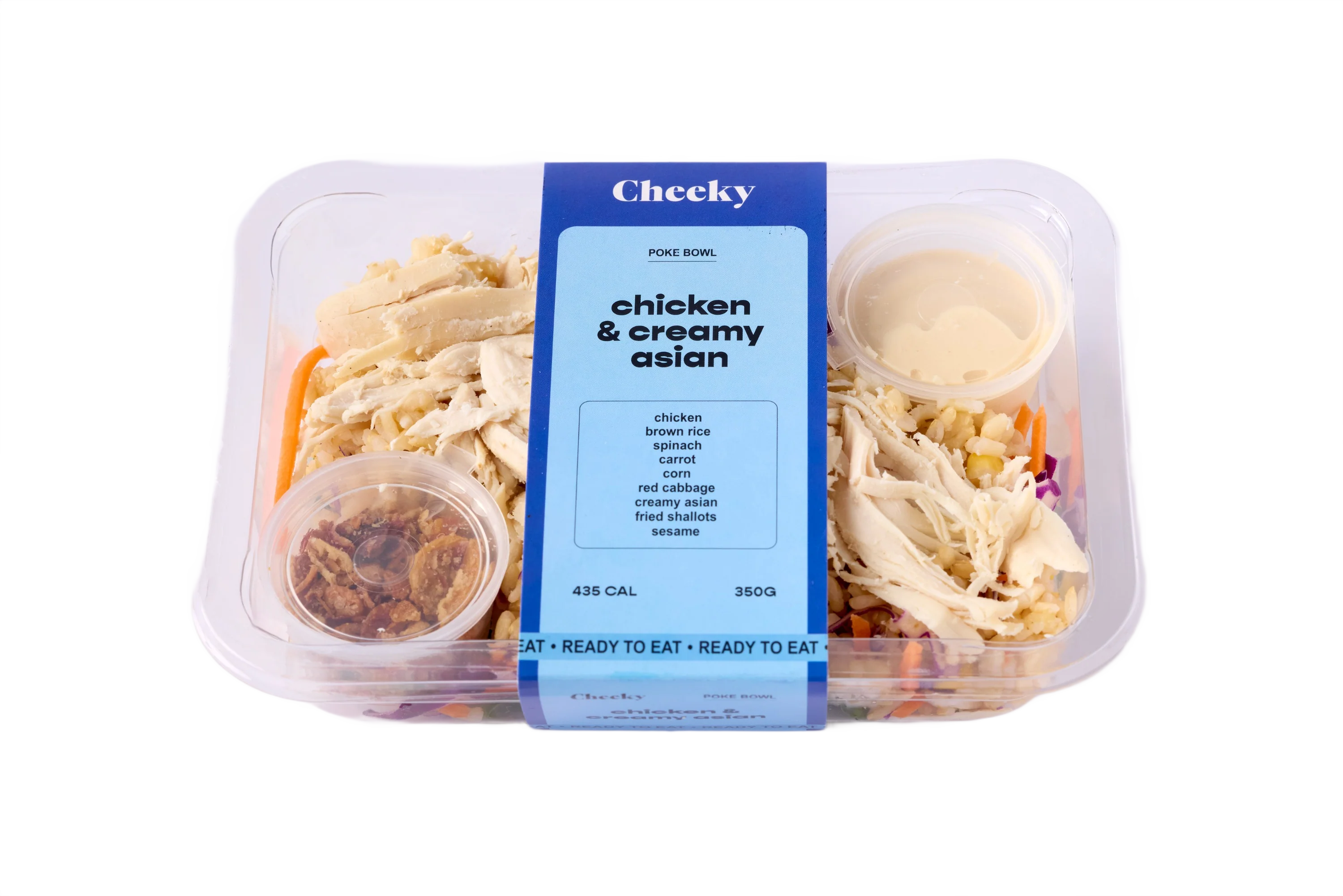 Cheeky Poke Chicken & Creamy Asian Poke Bowl 350g - Image 2