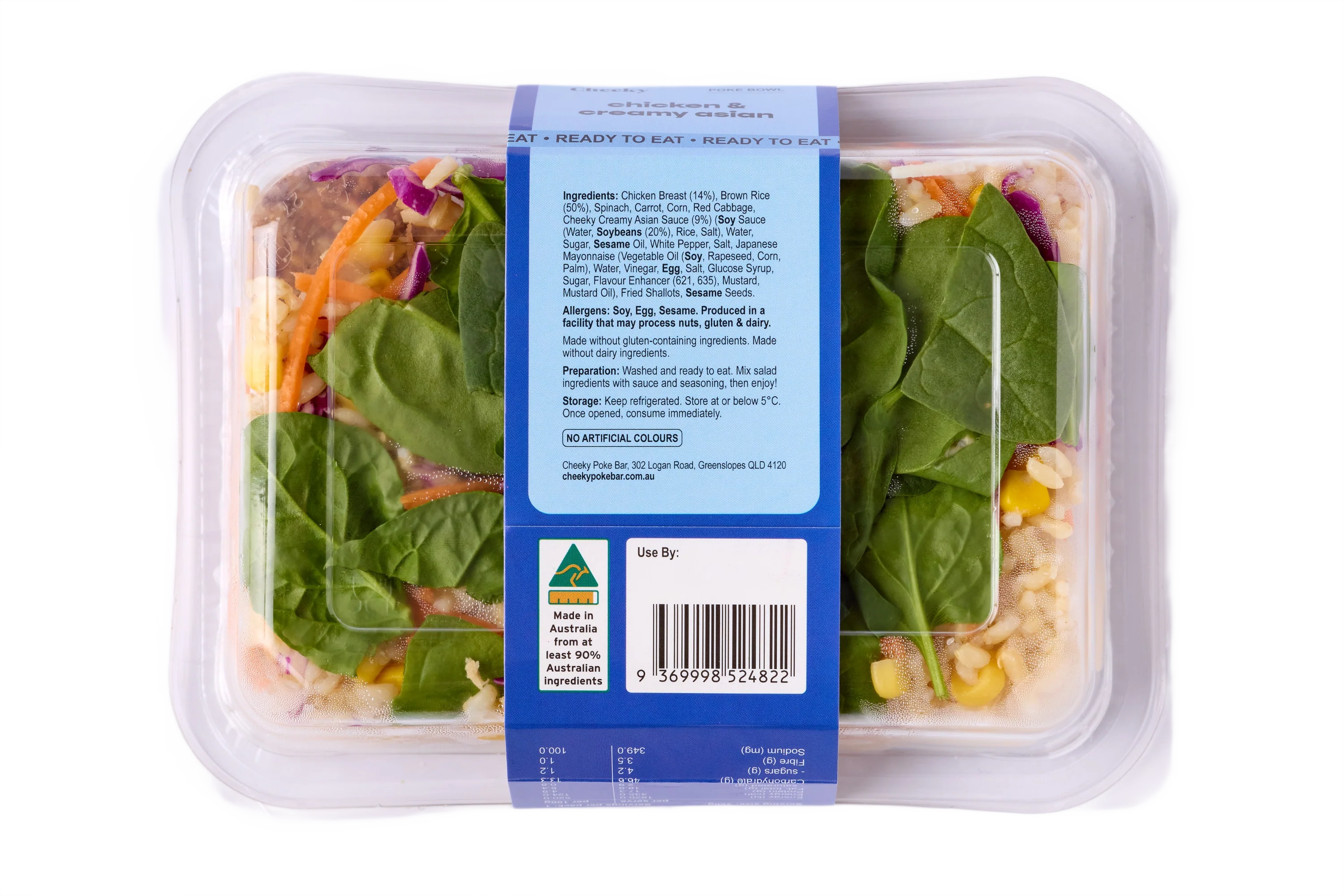 Cheeky Poke Chicken & Creamy Asian Poke Bowl 350g - Image 6