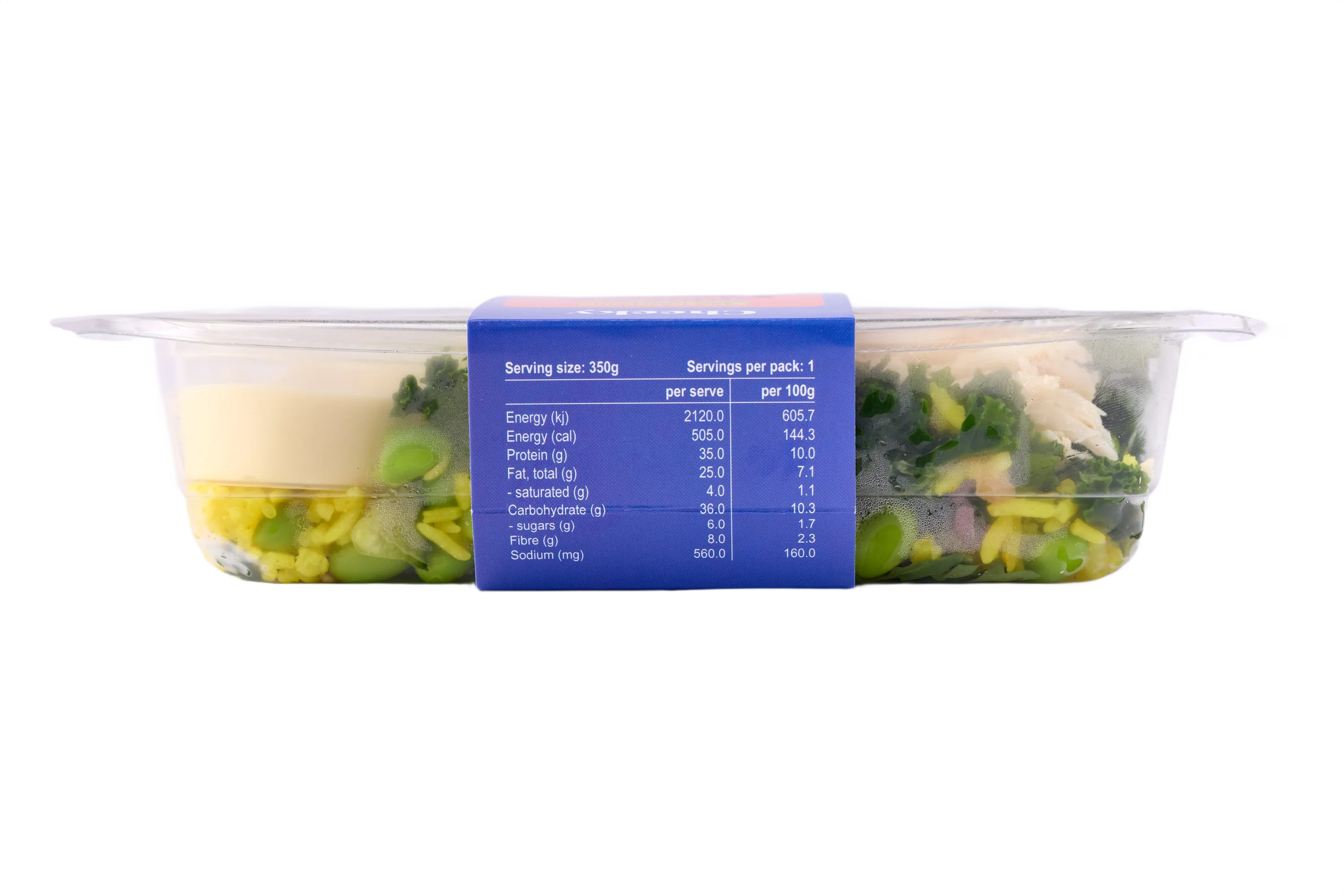 Cheeky Poke Chicken Edamame & Mustard Mayo High Protein Poke Bowl 350g - Image 4