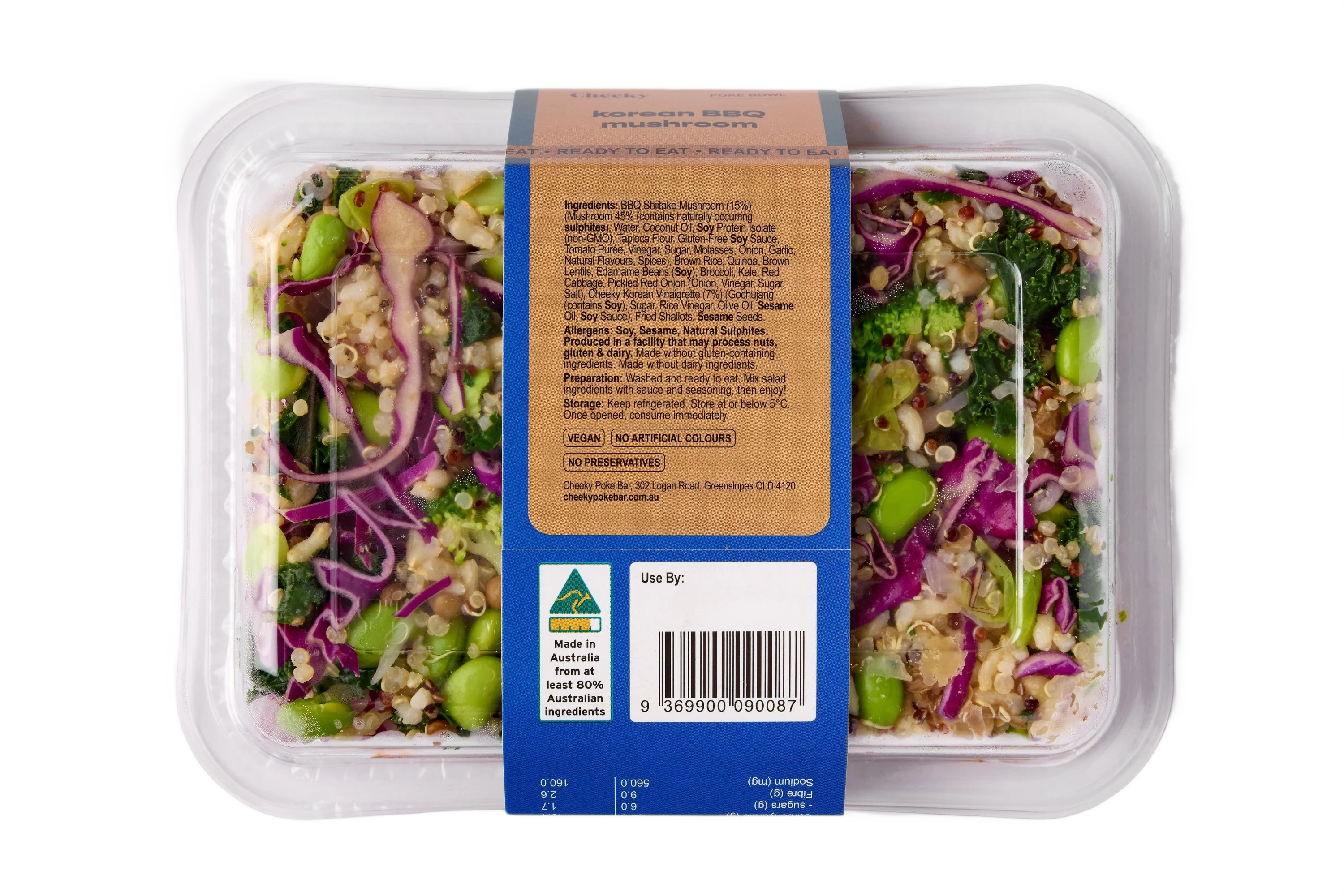 Cheeky Poke Korean BBQ Mushroom Poke Bowl 350g - Image 3