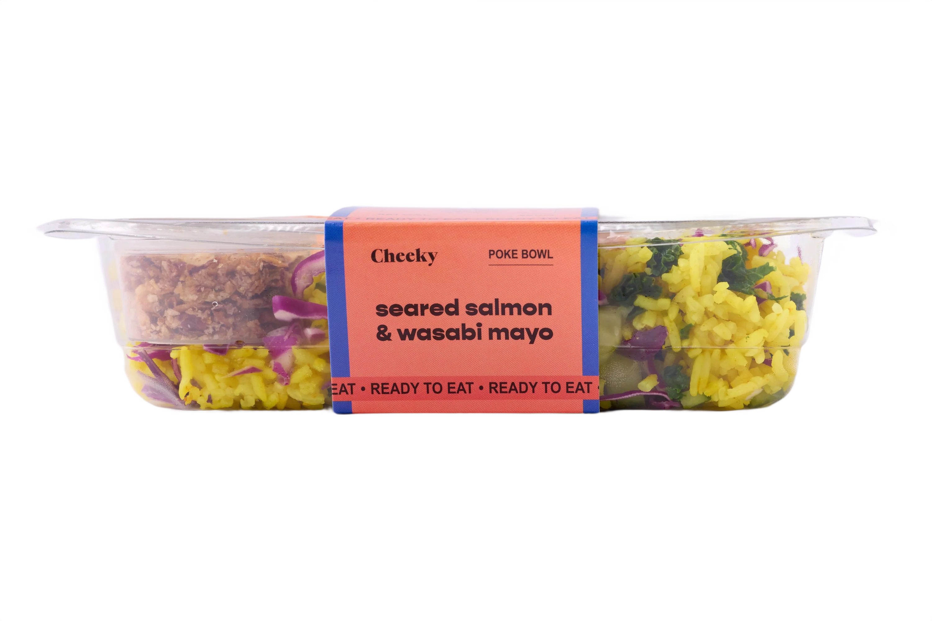 Cheeky Poke Seared Salmon & Wasabi Mayo Poke Bowl 350g - Image 6