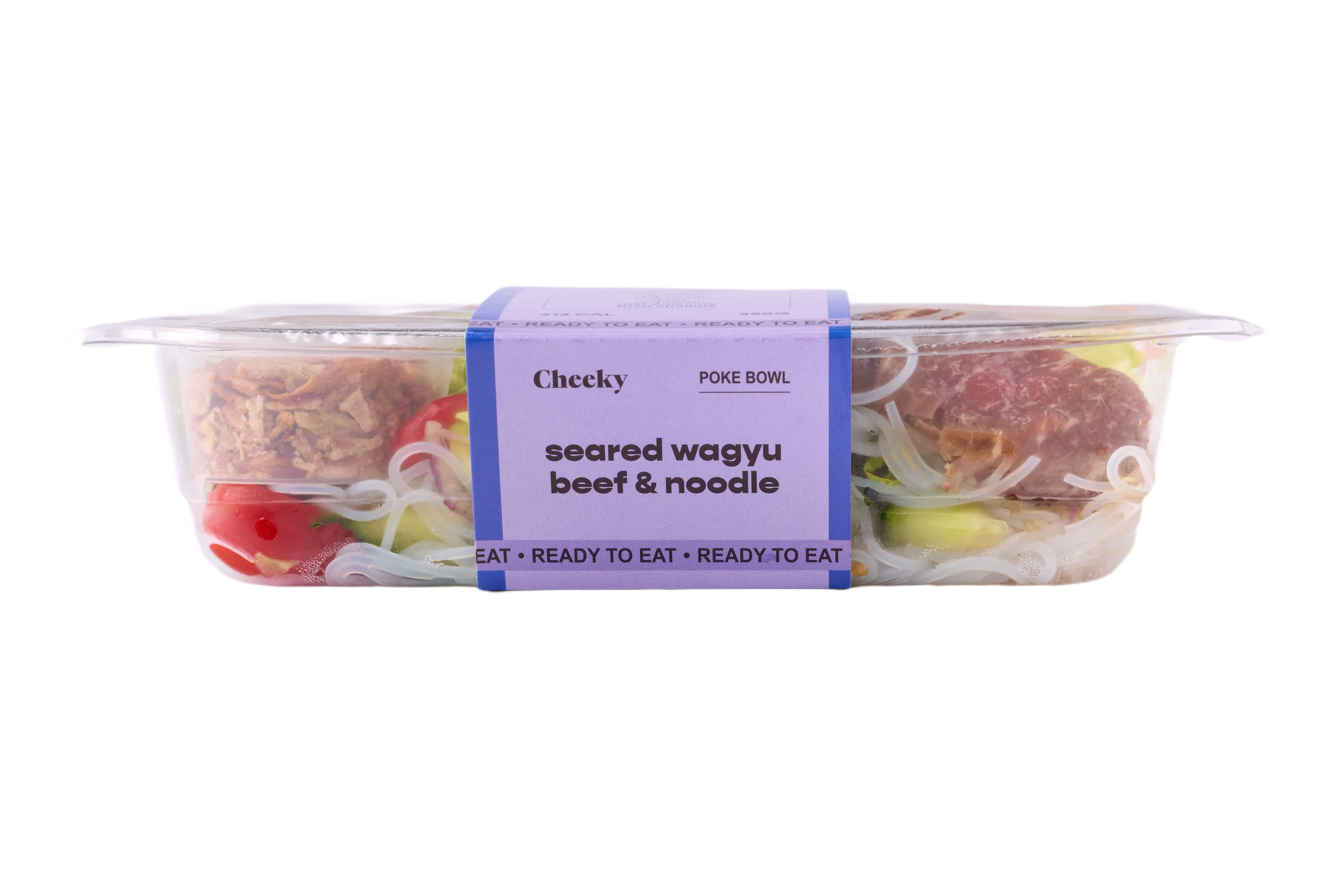 Cheeky Poke Seared Wagyu Beef & Noodle Poke Bowl 350g - Image 6