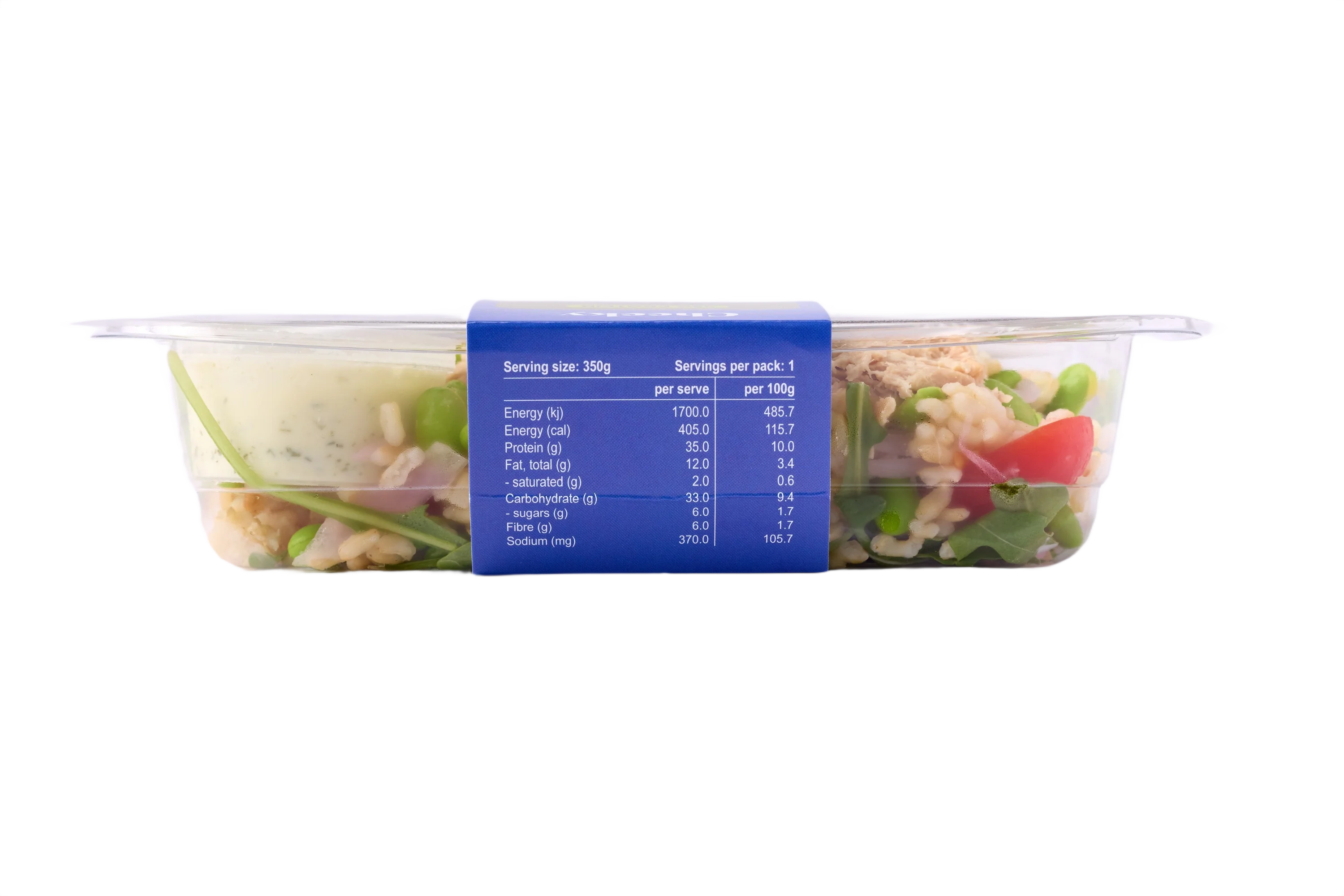 Cheeky Poke Tuna Edamame & Greek Yoghurt High Protein Poke Bowl 350g - Image 4