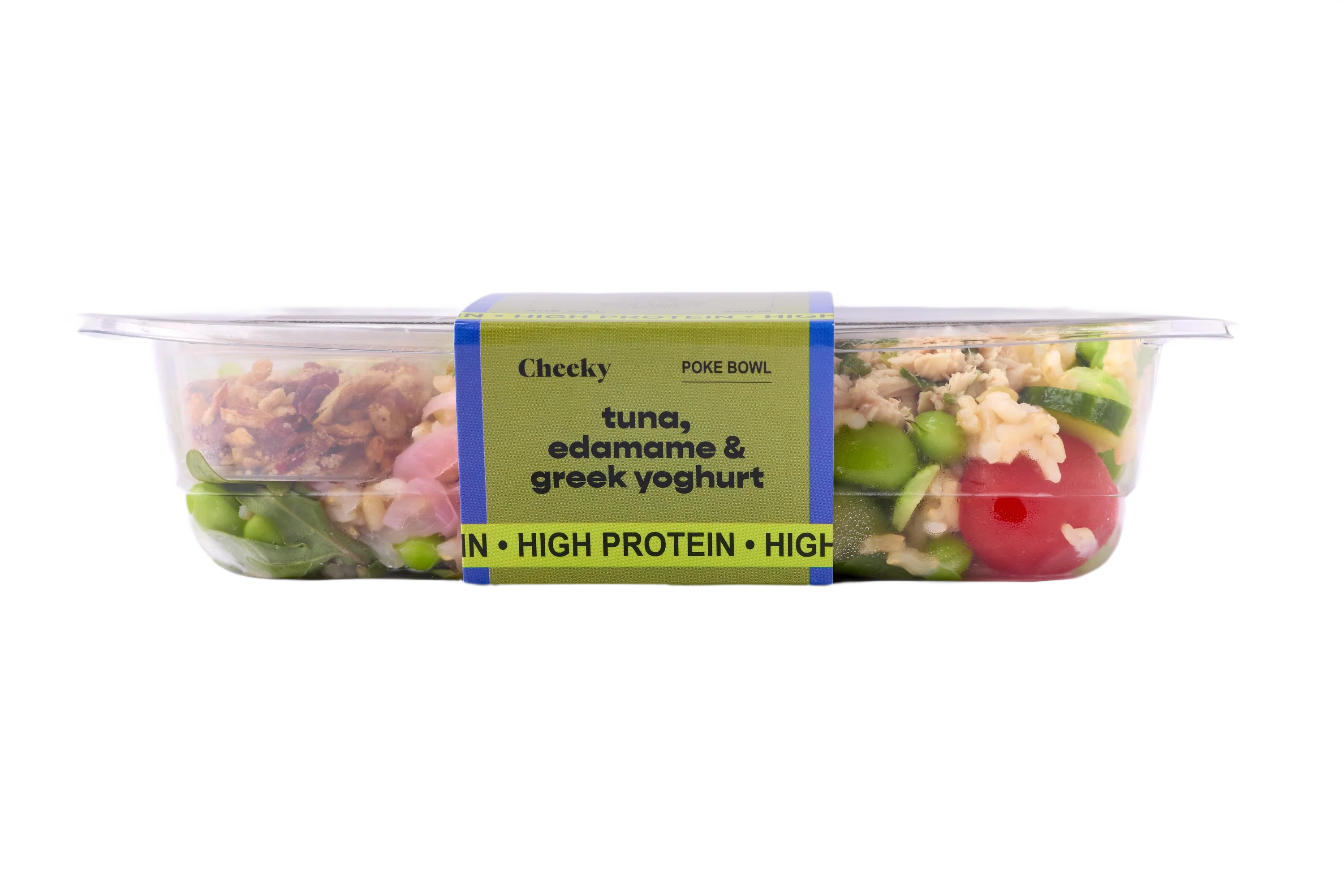 Cheeky Poke Tuna Edamame & Greek Yoghurt High Protein Poke Bowl 350g - Image 5