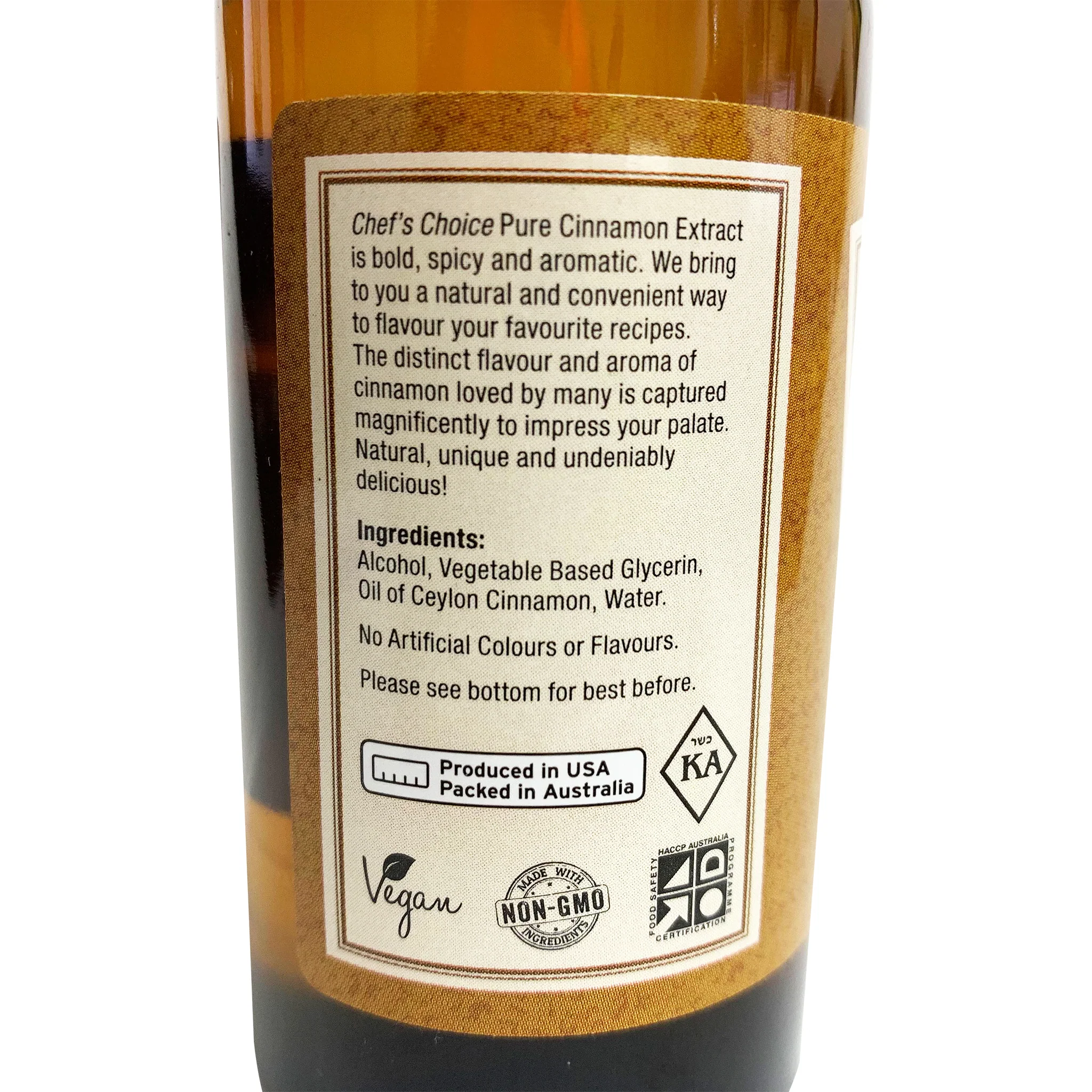 Chef's Choice Pure Cinnamon Extract 100ml - Image 2
