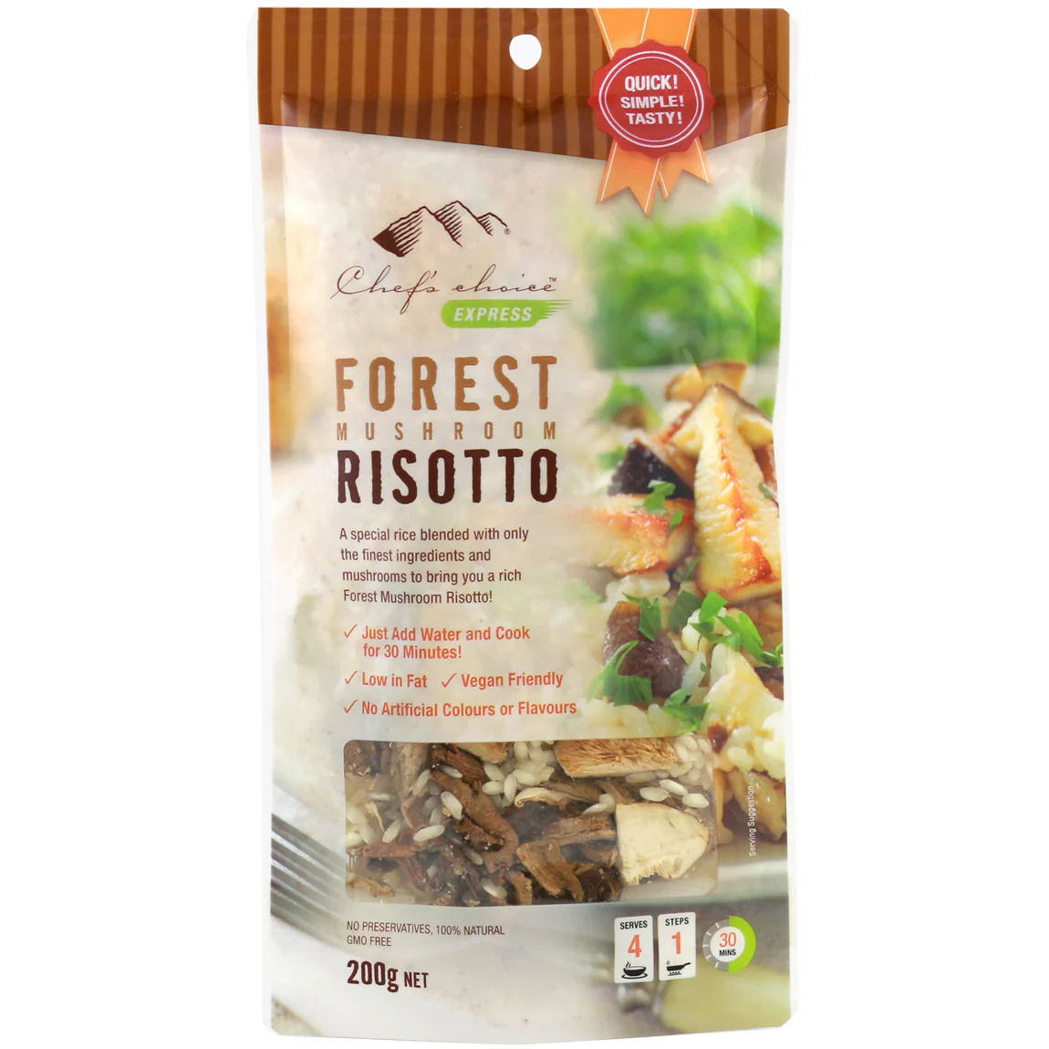Chef's Choice Forest Mushroom Risotto 200g