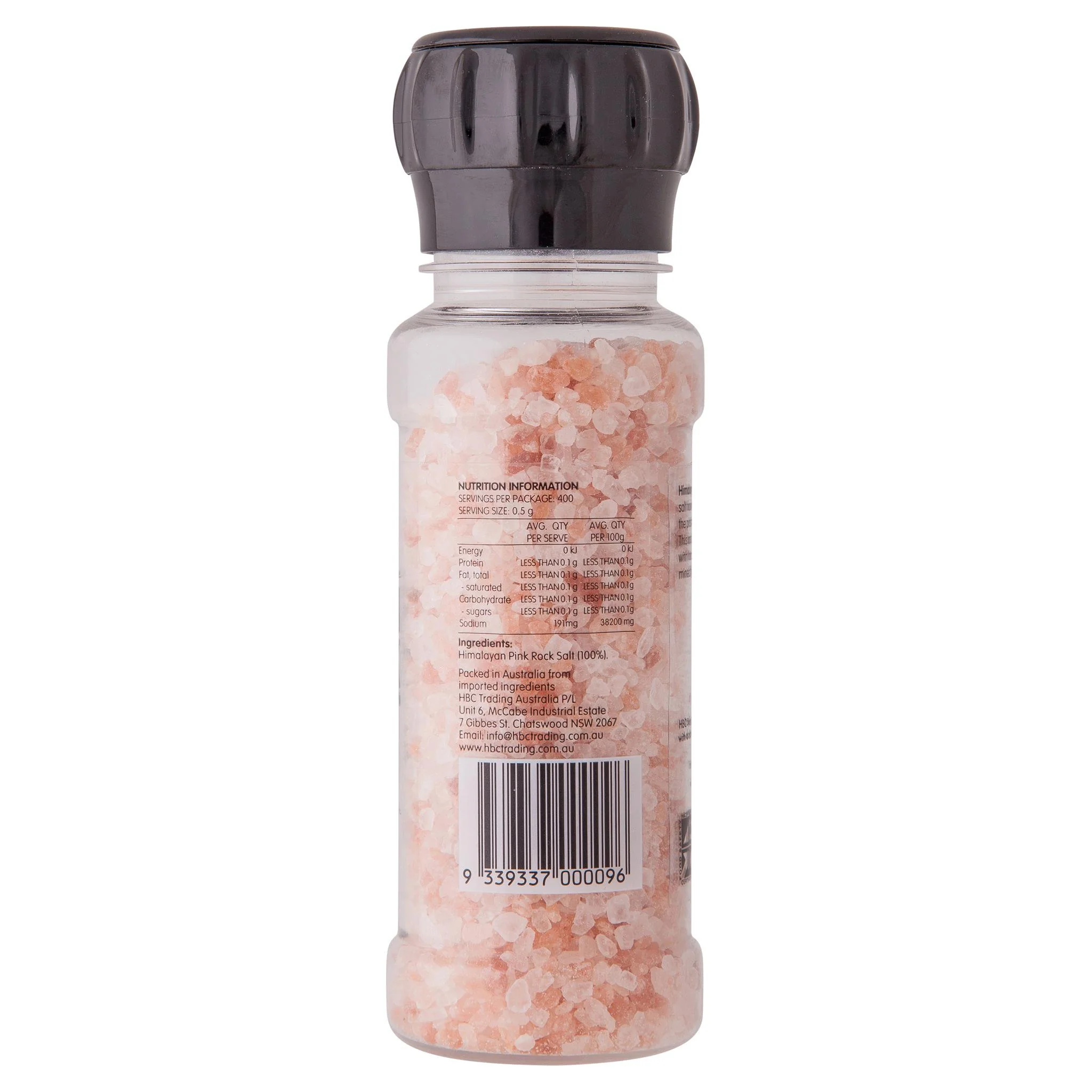 Chef's Choice Himalayan Pink Rock Salt Grinder 200g - Image 2