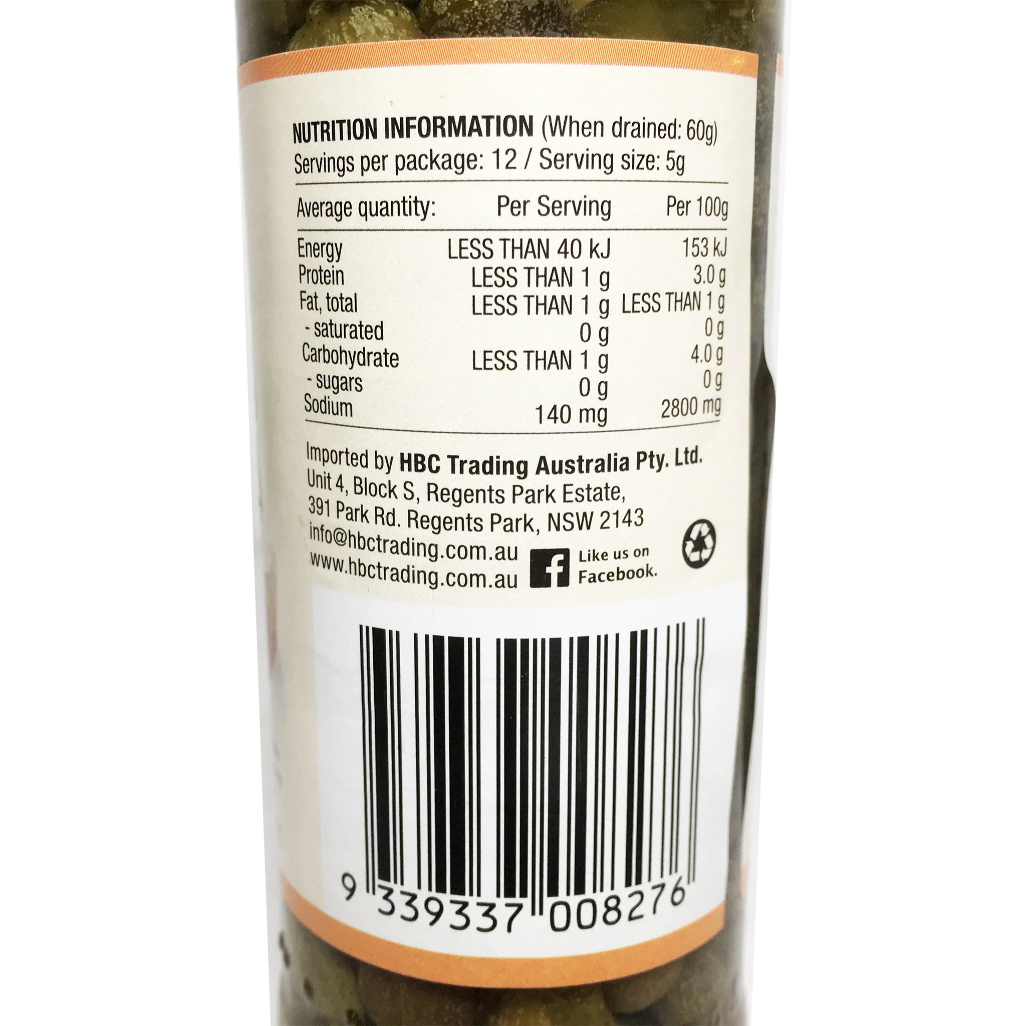 Chef's Choice Whole Capers In Vinegar 110g - Image 2
