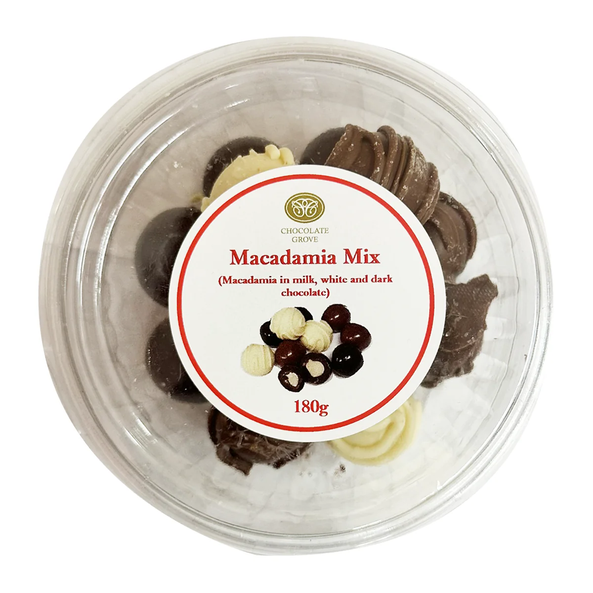 Chocolate Grove Chocolate Macadamia 180g