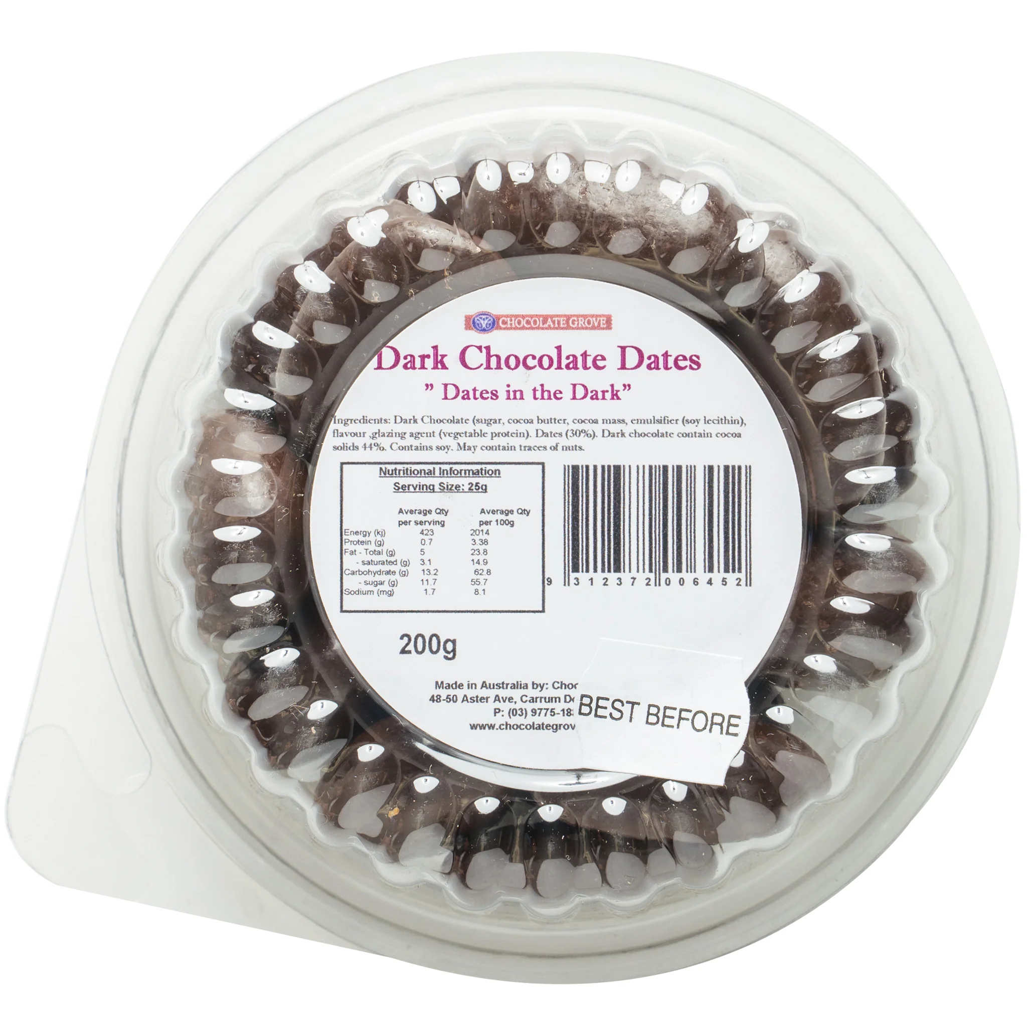 Chocolate Grove Dates in Dark Chocolate 200g - Image 2