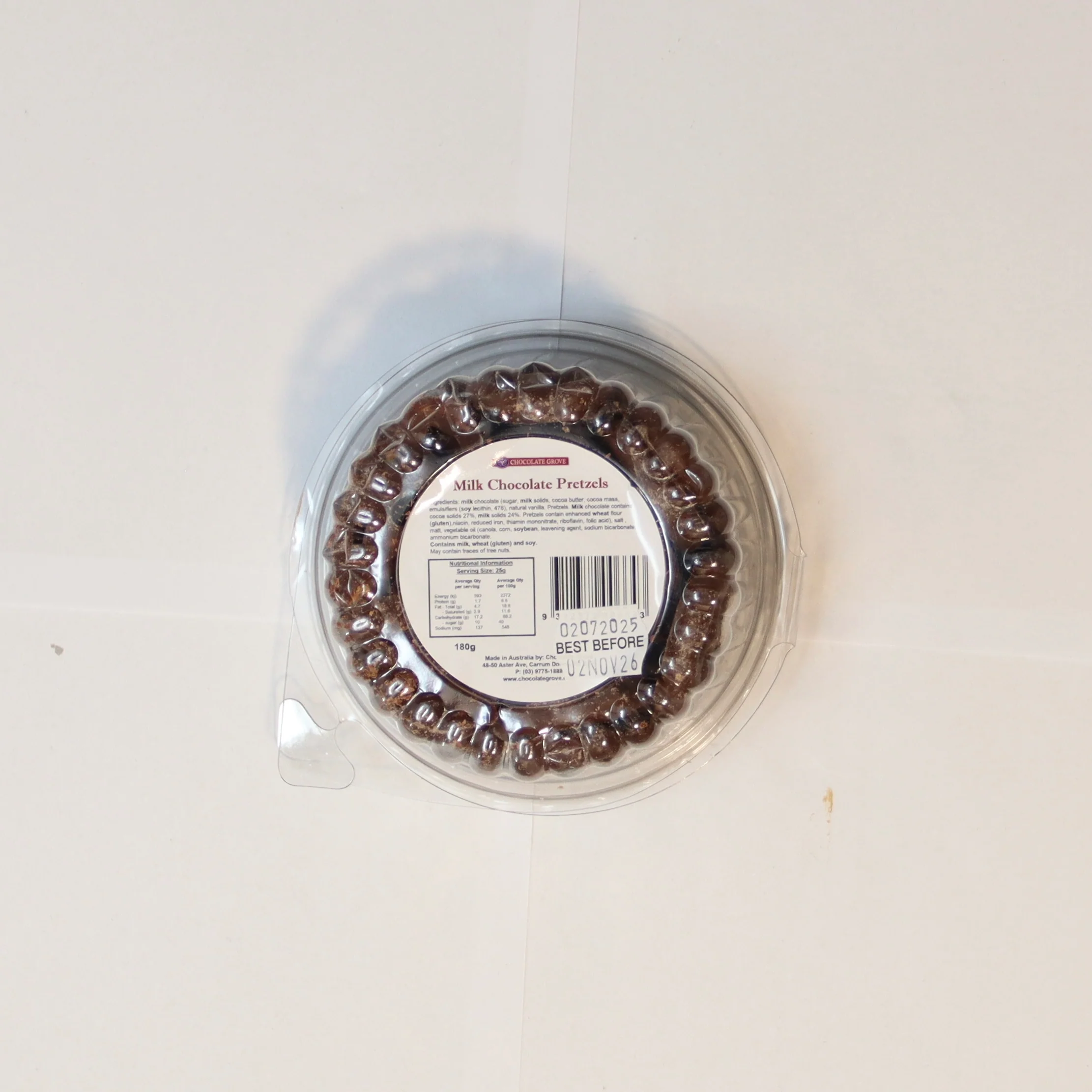 Chocolate Grove Milk Chocolate Pretzel 180g - Image 2