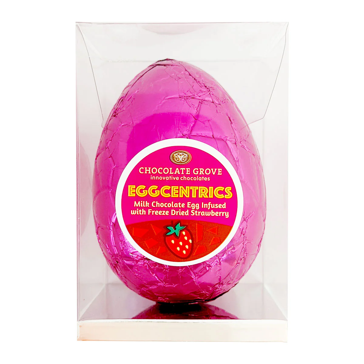 Chocolate Grove Milk Chocolate Strawberry Egg 130g