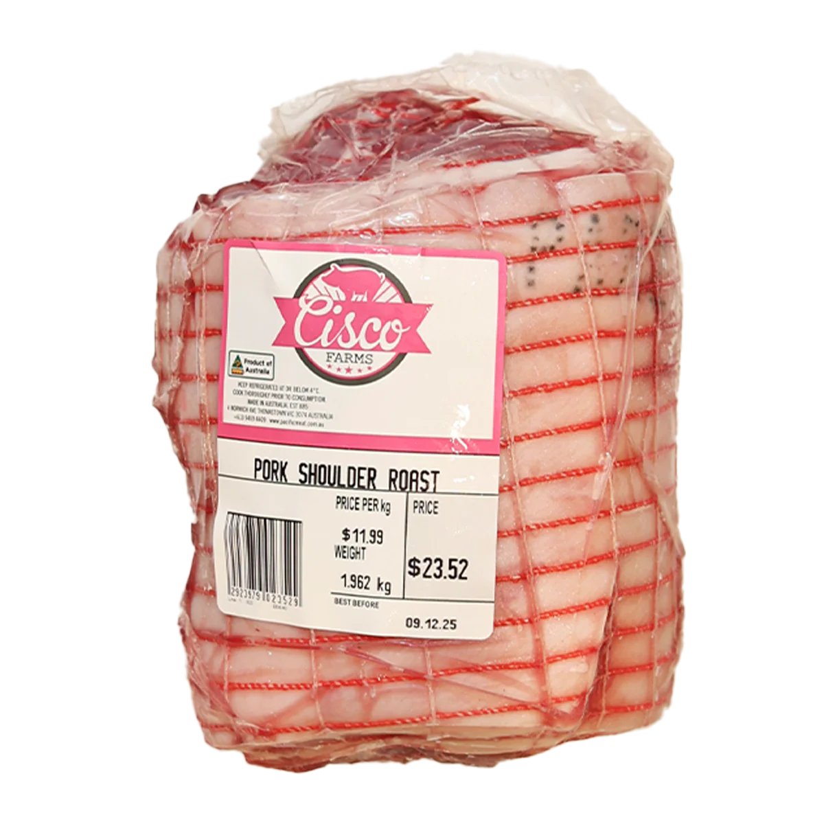 Cisco Pork Shoulder Roast 1.6-2.1kg