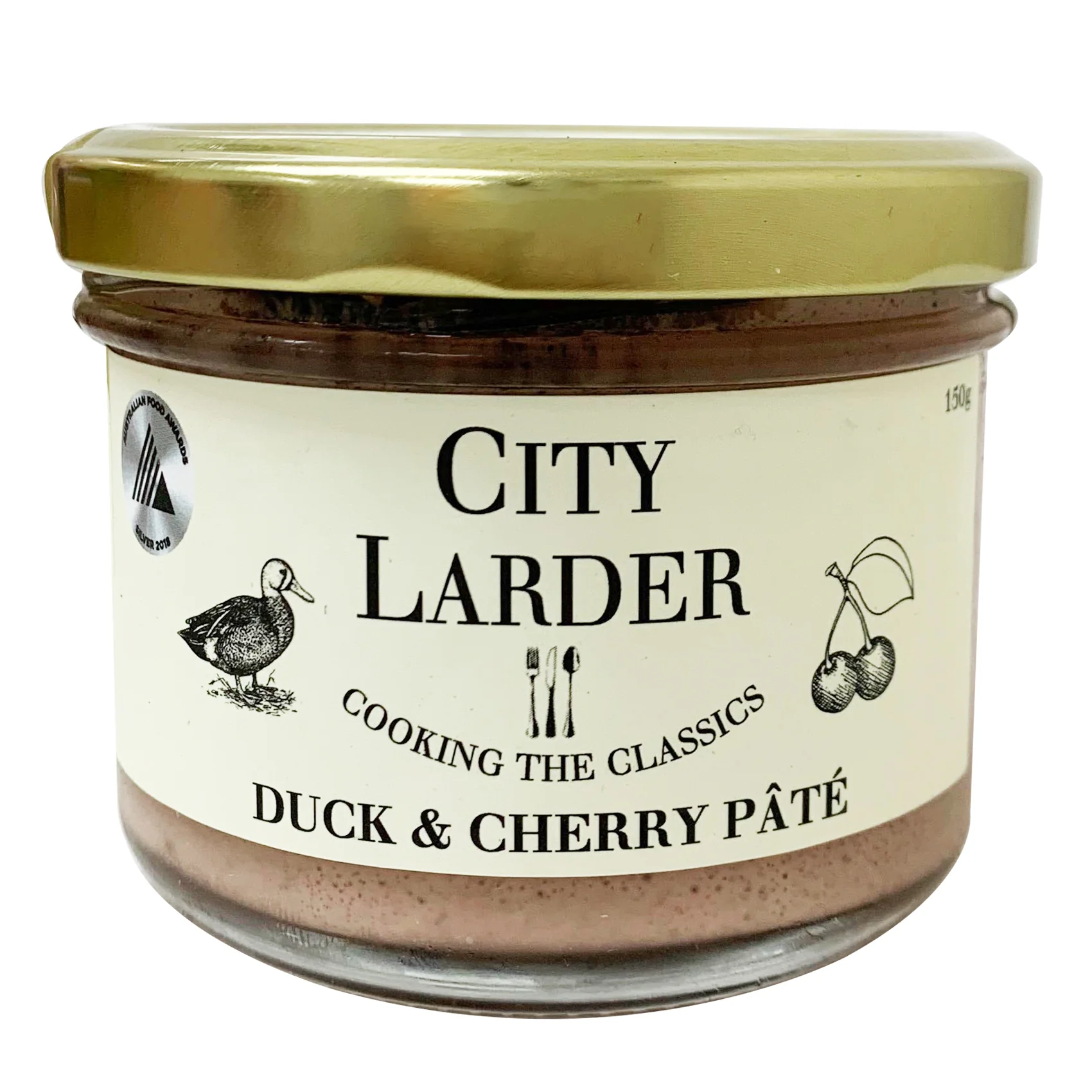 City Larder Duck and Cherry Pate 150g