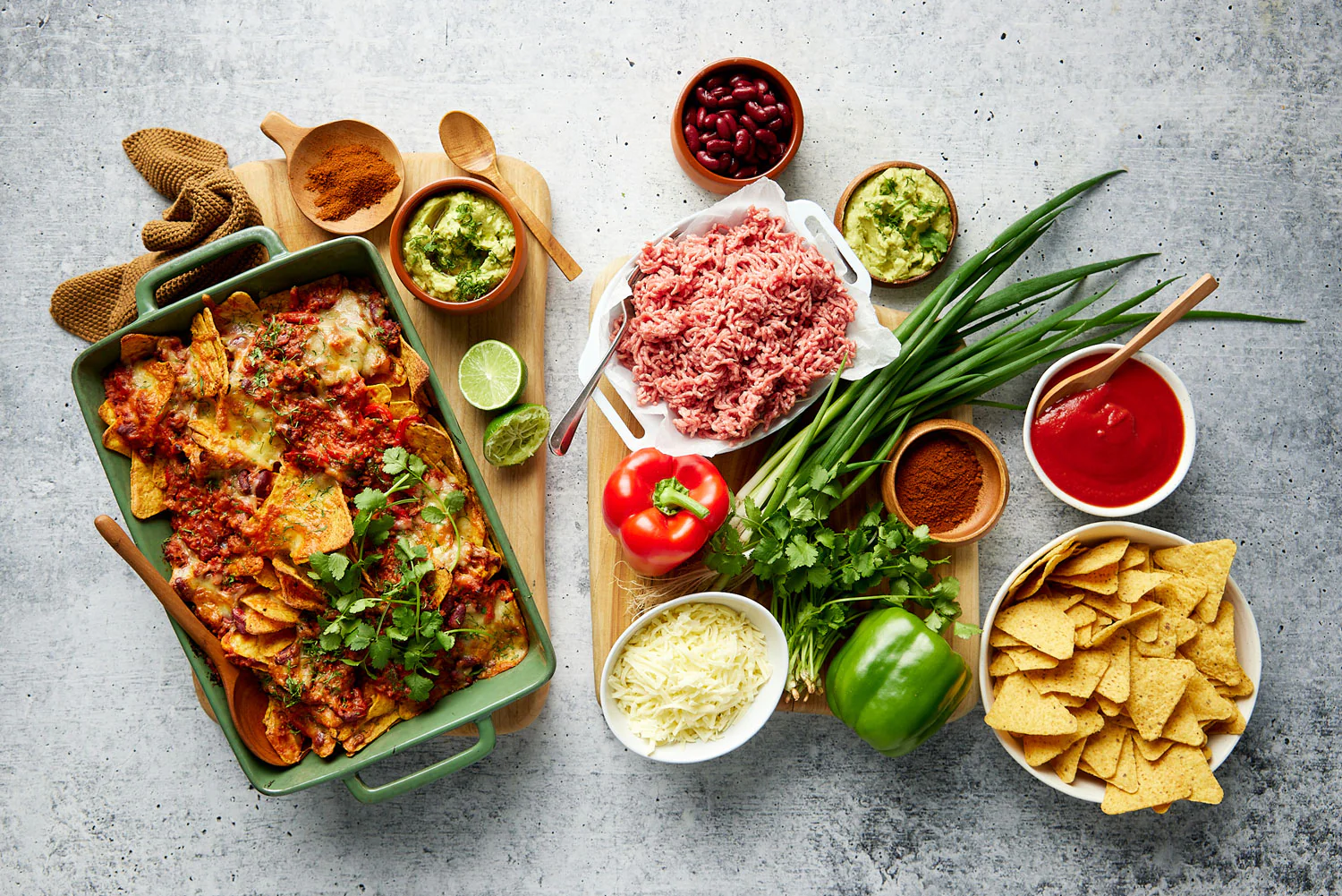 Classic Mexican Beef and Pork Nachos - Image 2