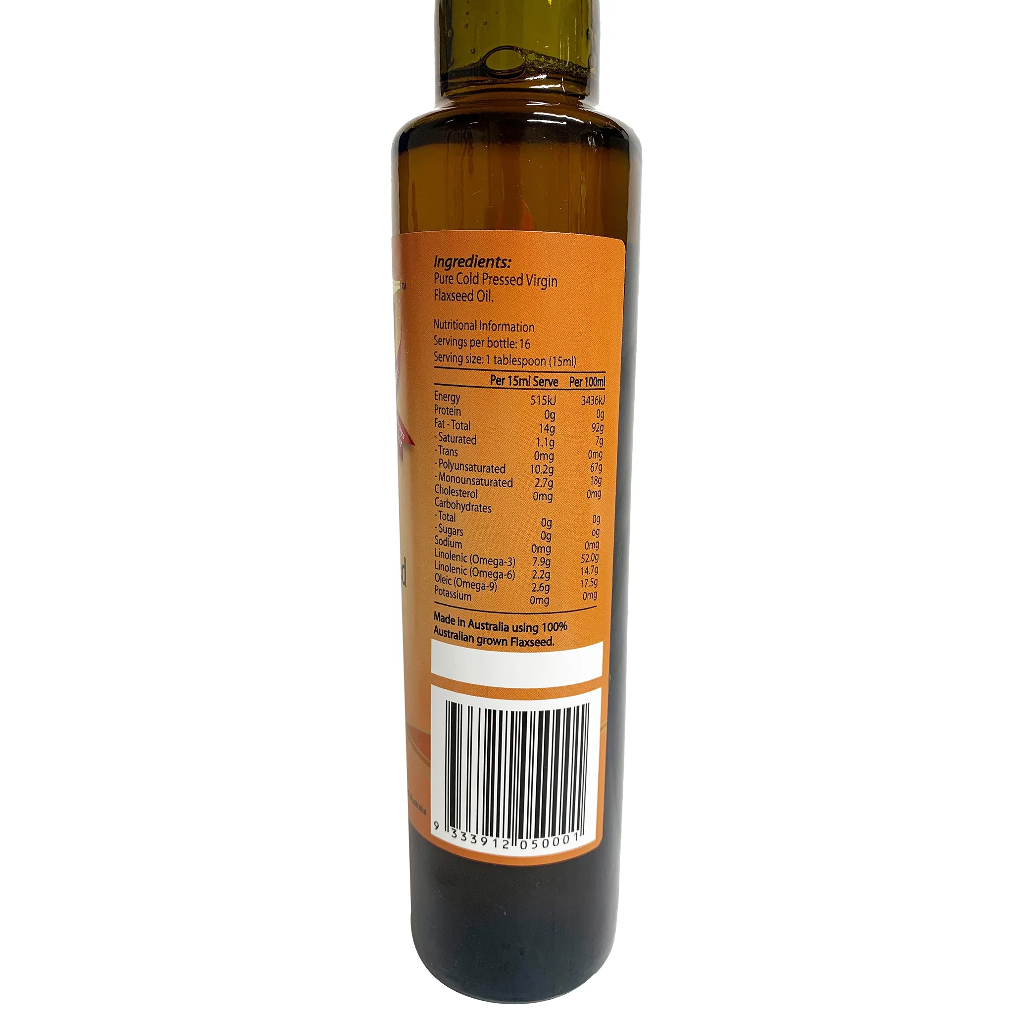 Classique Gourmet Virgin Flaxseed Oil 250ml - Image 2