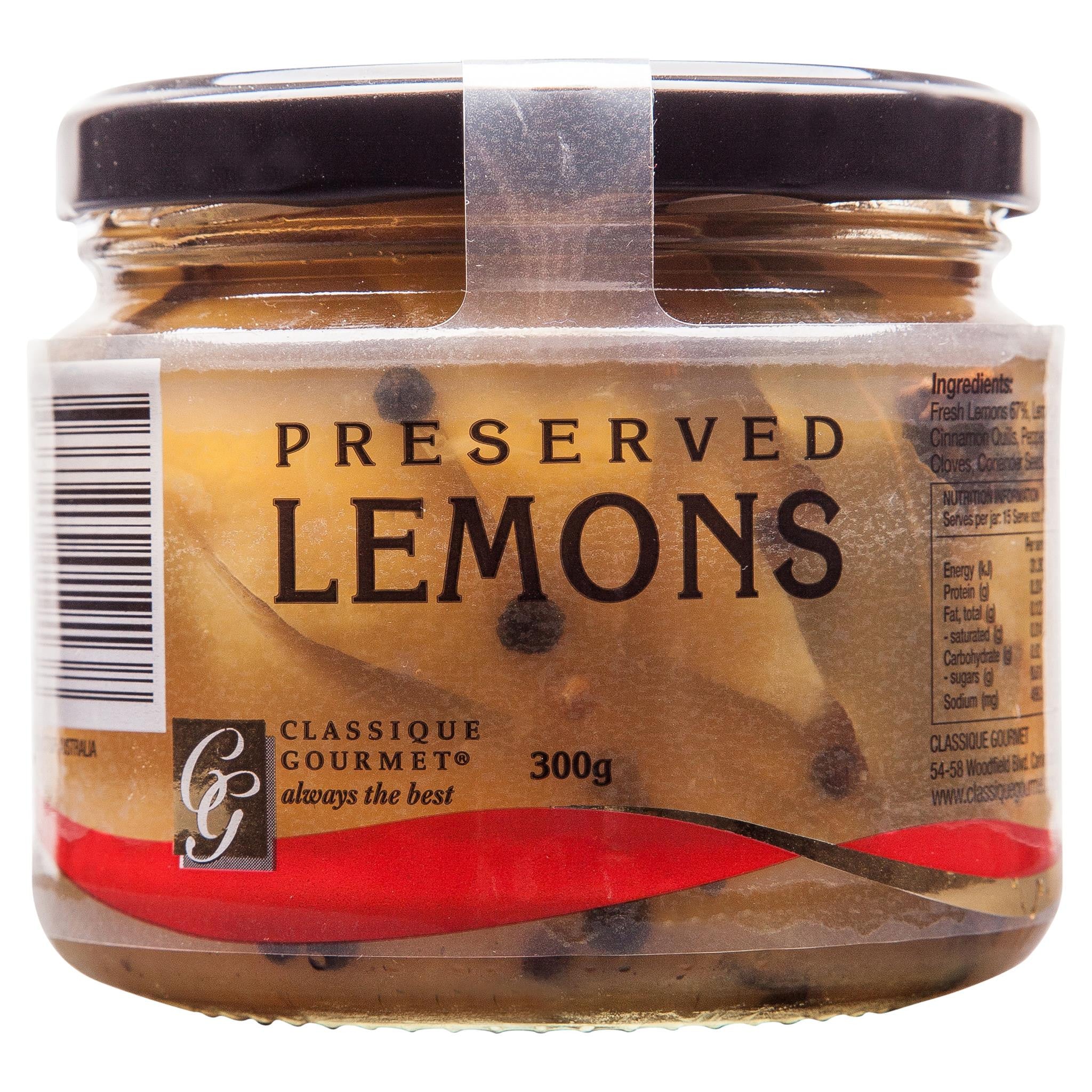 Classique Gourmet Preserved Lemons 300g