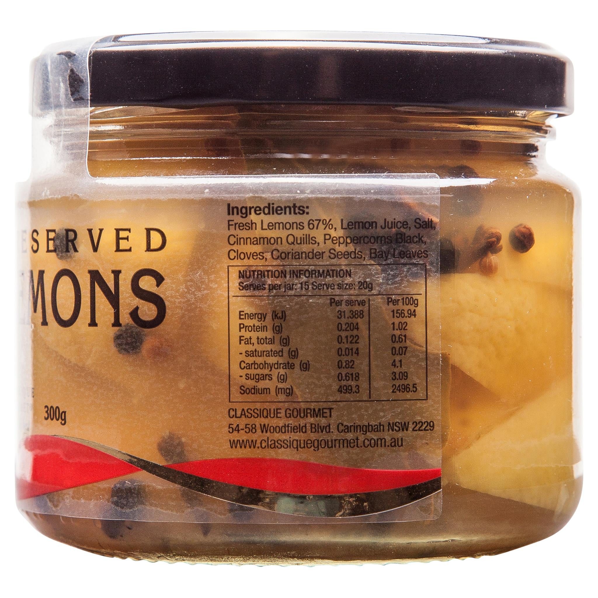 Classique Gourmet Preserved Lemons 300g - Image 3