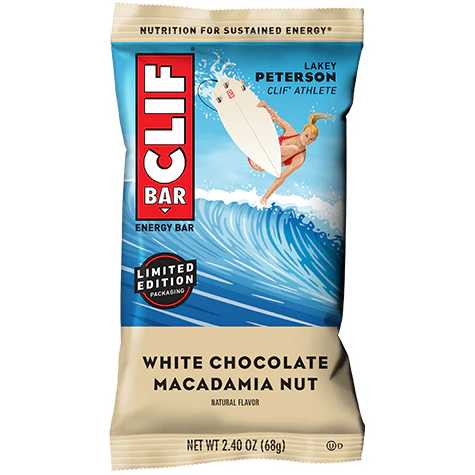 Clif Bar Organic White Chocolate Macadamia Nut Energy Bar 68g