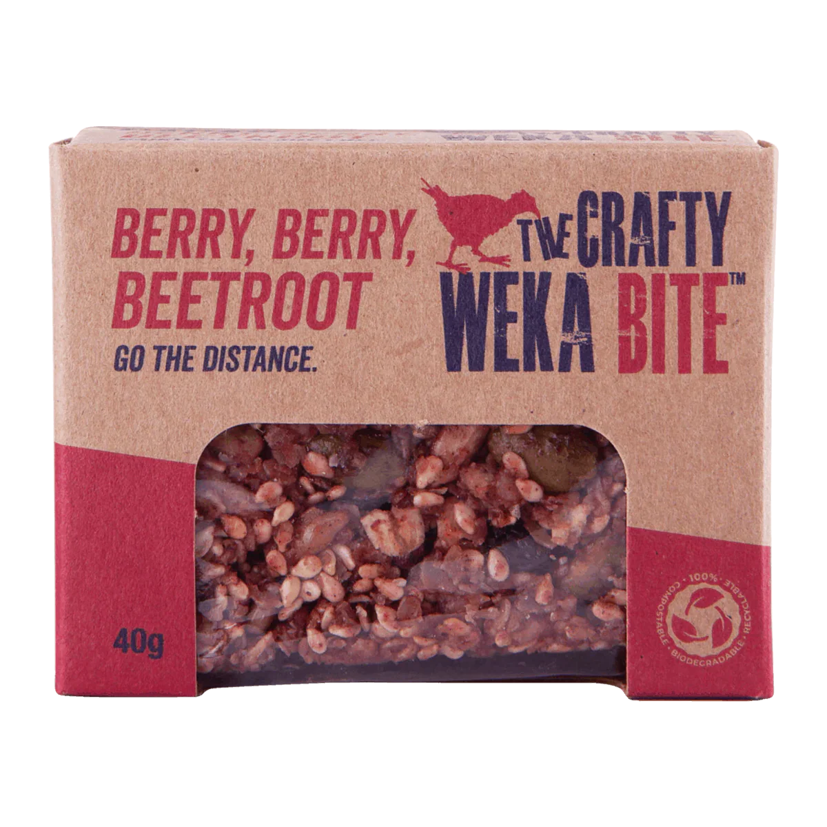 Crafty Weka Bite Berry Bar 40g