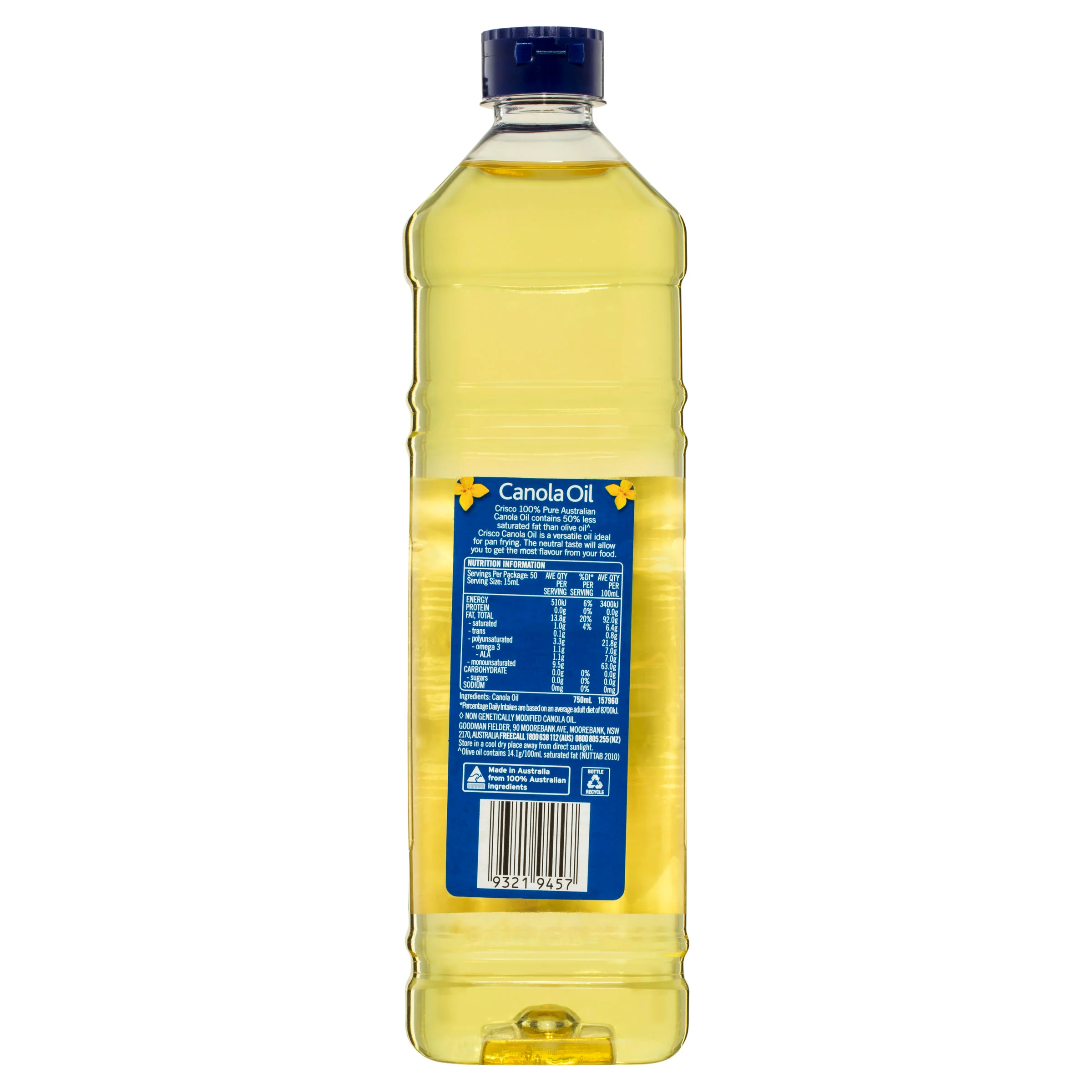 Crisco Canola Oil 750ml - Image 2