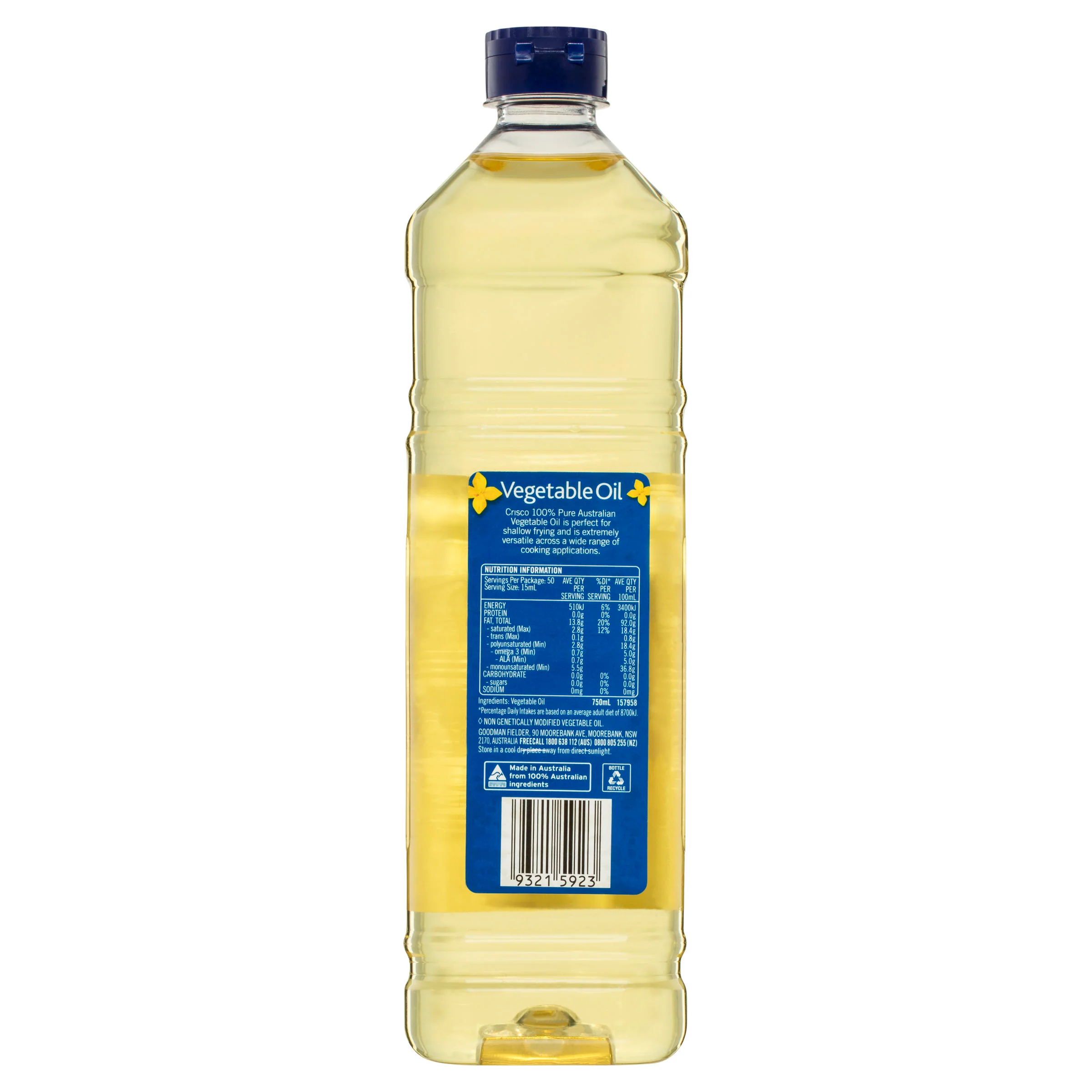 Crisco Vegetable Oil 750ml - Image 2