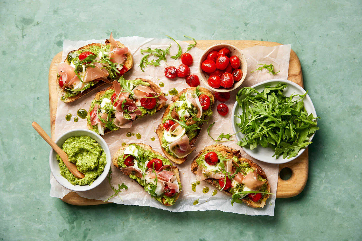 Crostino - with Prosciutto and Avocado Pesto - Image 2