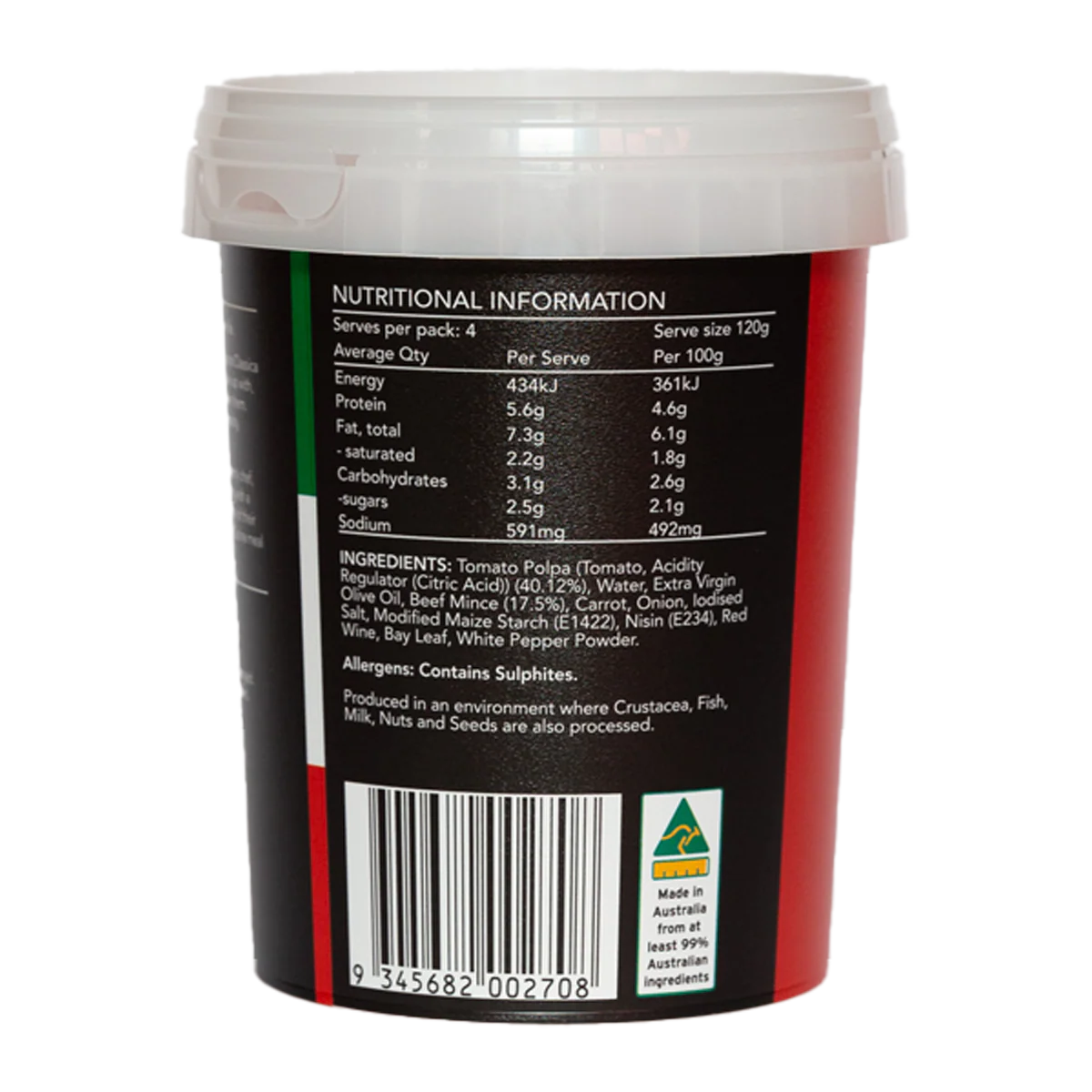 Cucina Classica Bolognese Ragu Sauce 480g - Image 2