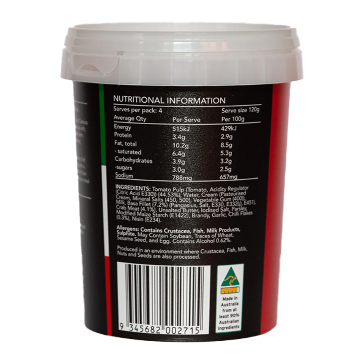 Cucina Classica Granchio Sauce 480g - Image 2