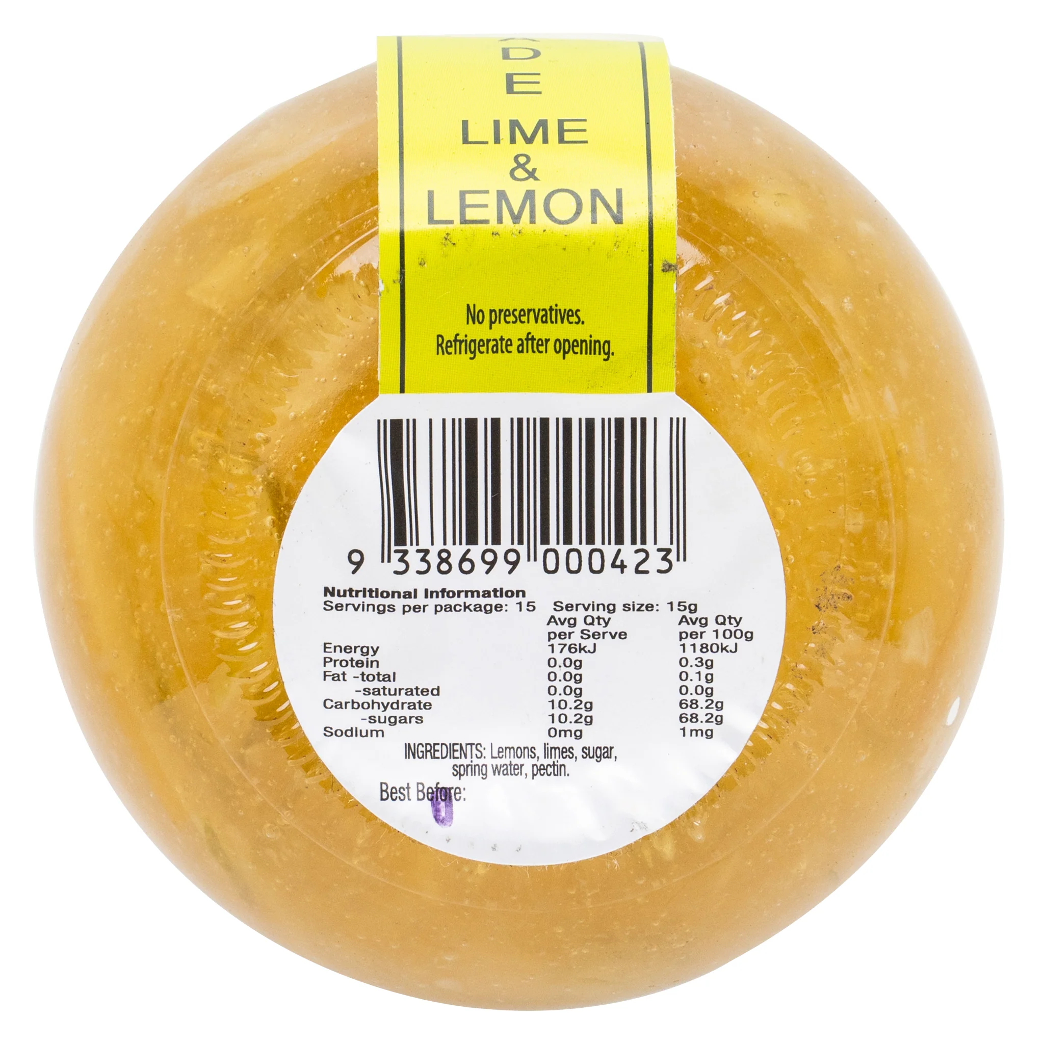 Cuttaway Creek Lime and Lemon Marmalade 220g - Image 2