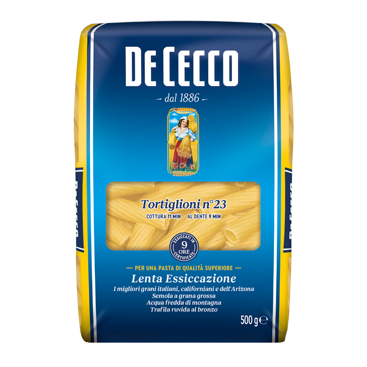 De Cecco Pasta Tortiglioni 500g