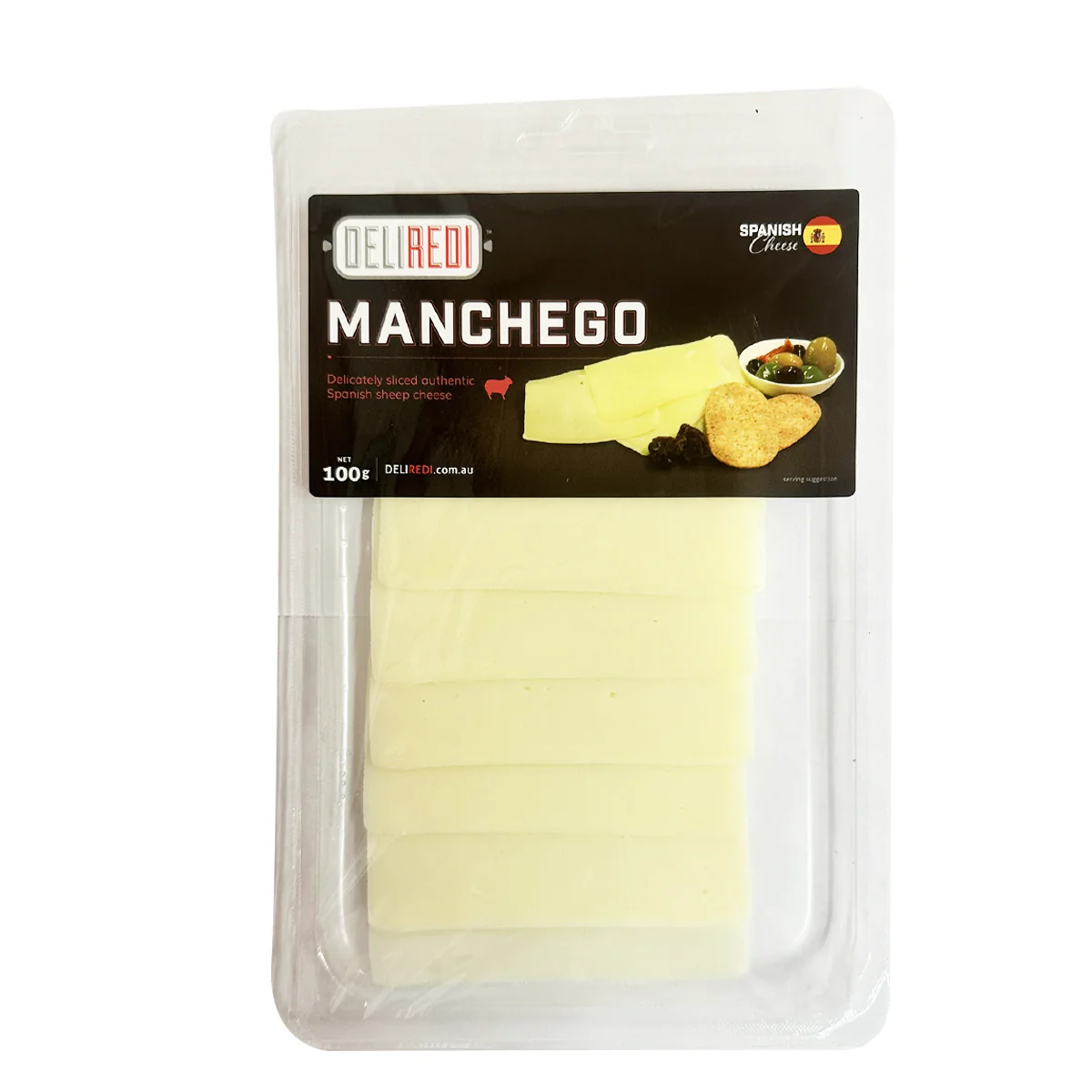 Deliredi Manchego Cheese Slices 100g