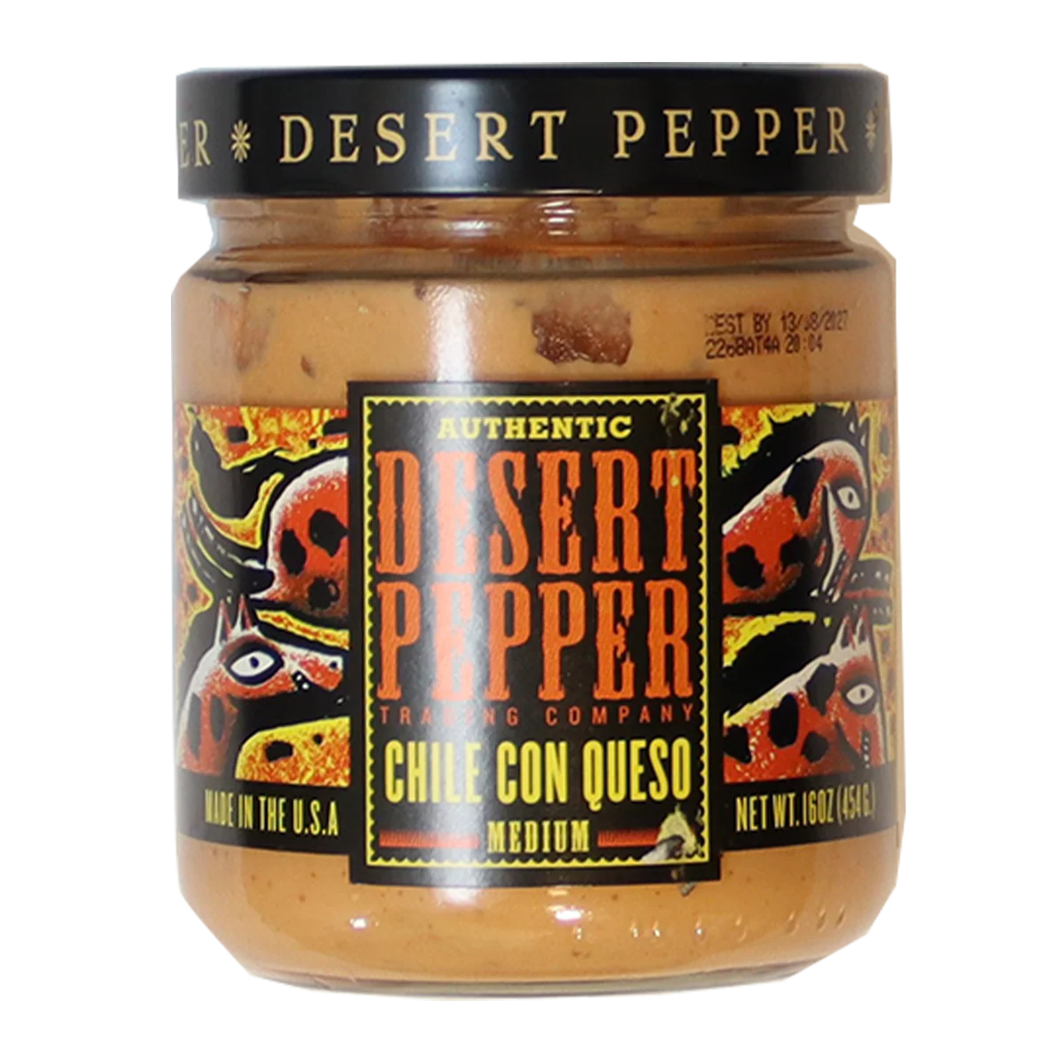 Desert Pepper Chili Con Queso Medium 454g