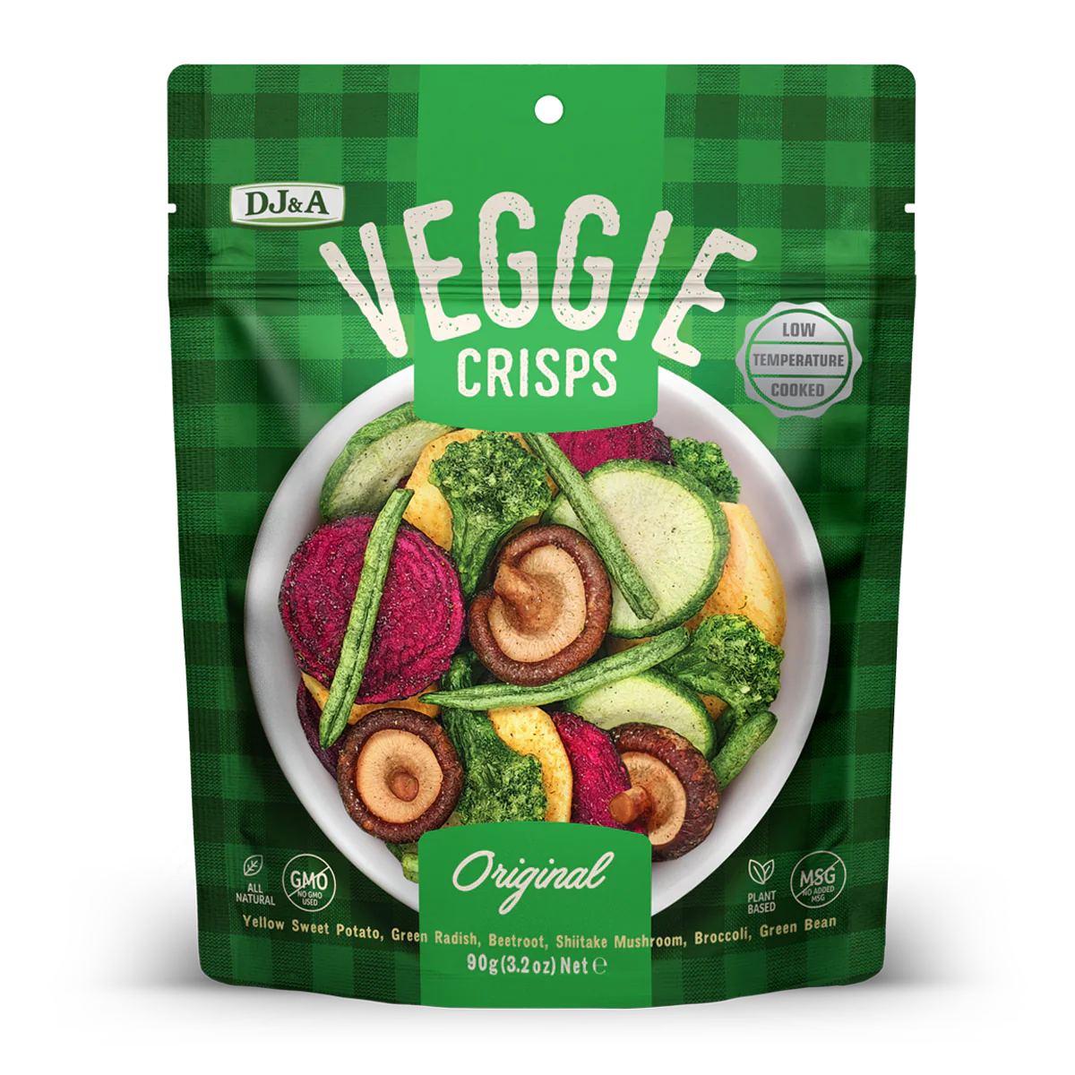 DJ&A Veggie Crisps 90g
