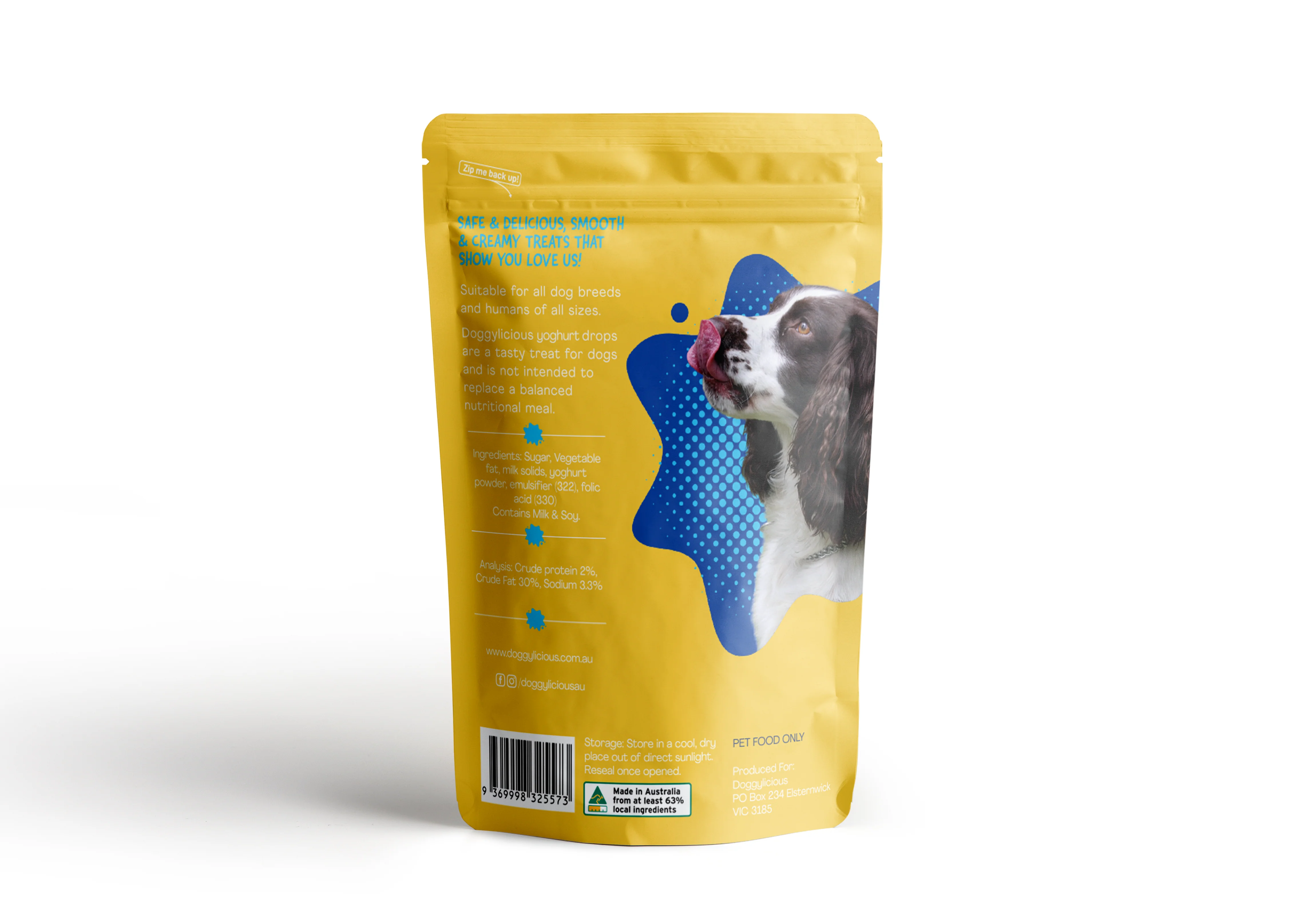 Doggylicious Yoghurt Training Treats 250g - Image 2