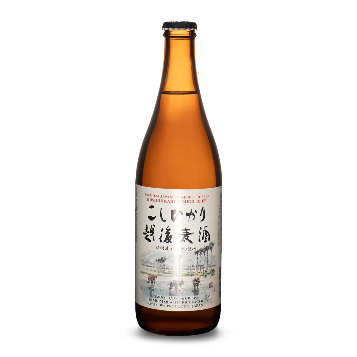 Echigo Koshihikari Rice Lager 500ml