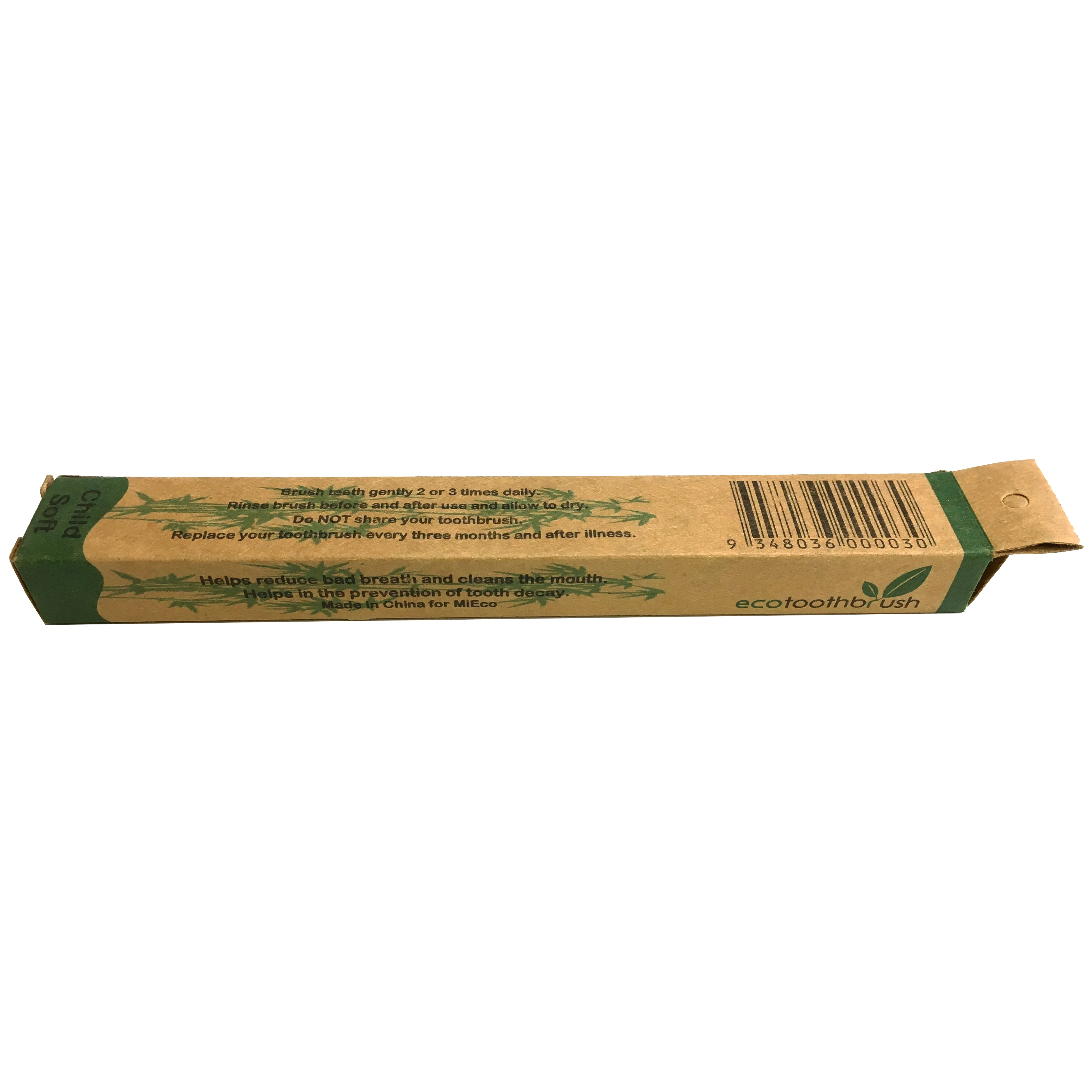 EcoToothBrush Child Soft Toothbrush each - Image 2