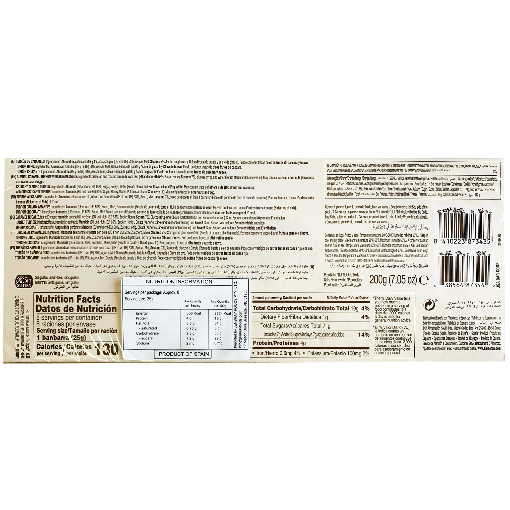 El Almendro Turron Selection 200g - Image 2