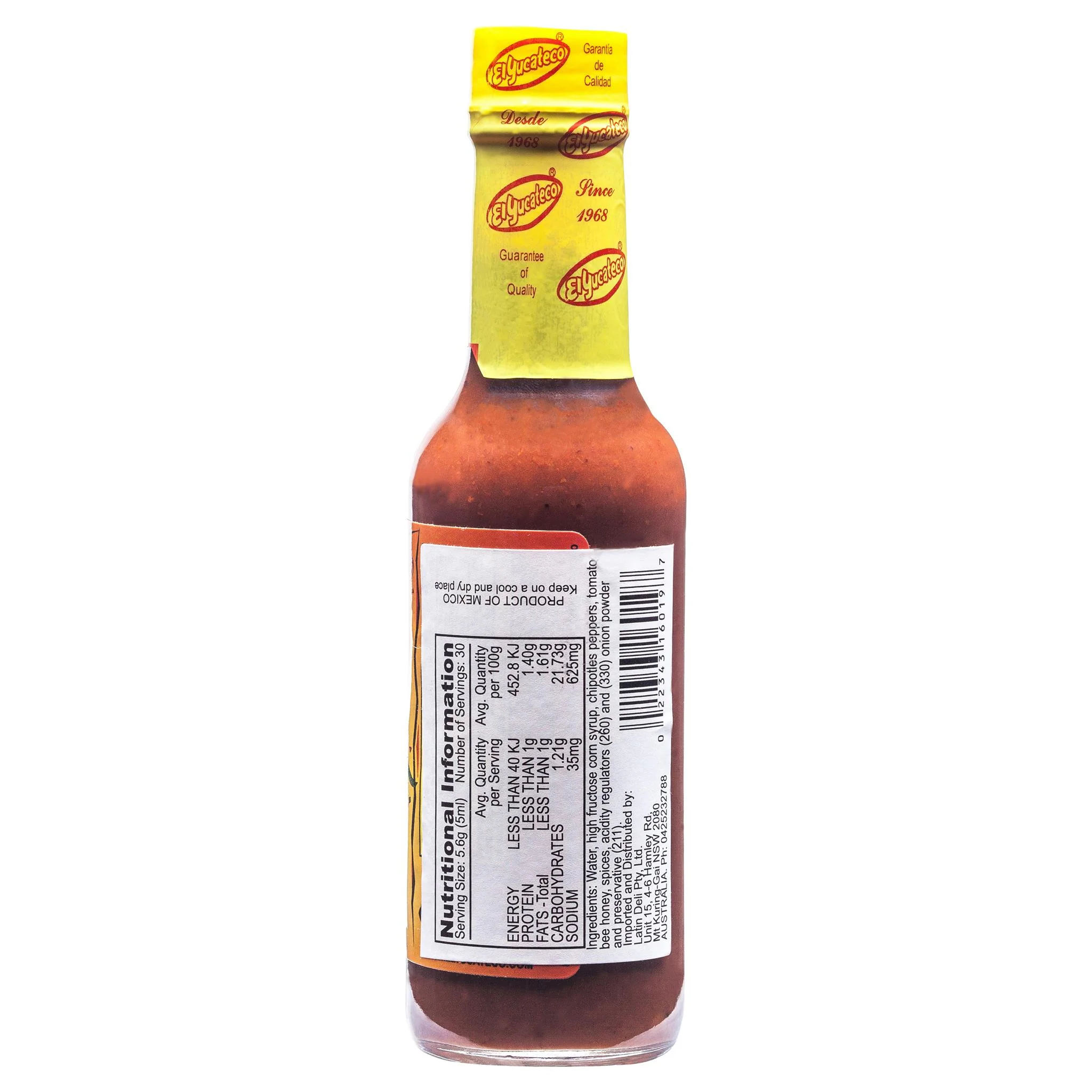El Yucateco Chipotle Hot Sauce 150ml - Image 2