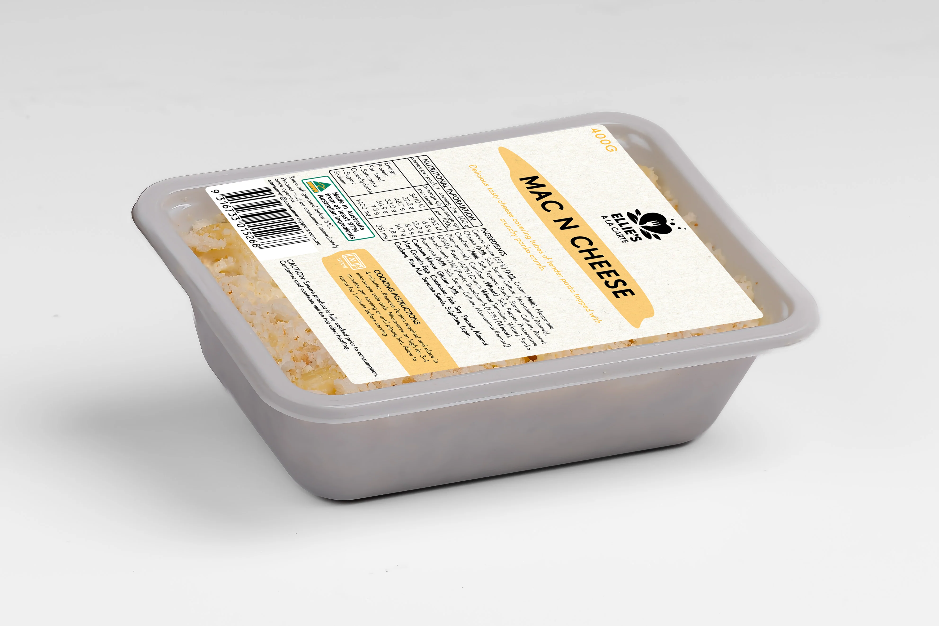 Ellies Ala Carte Mac and Cheese 400g - Image 5