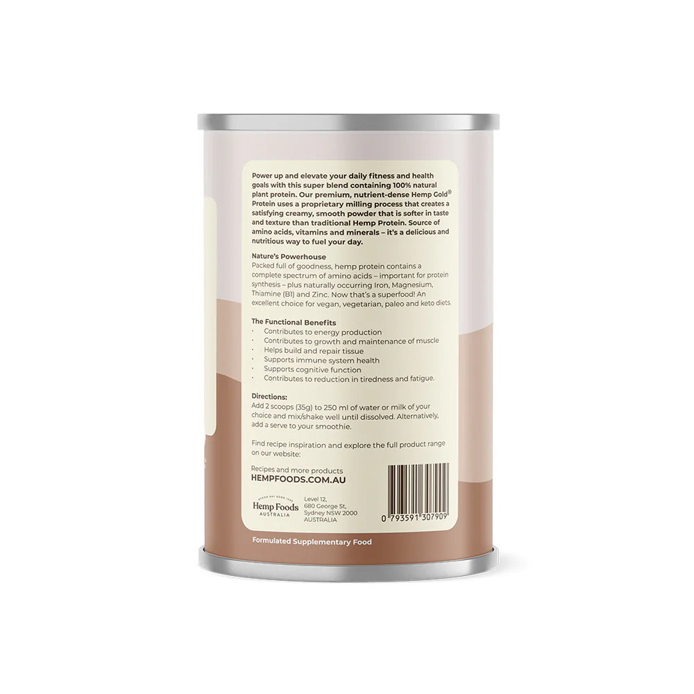 Hemp Foods Organic Protein Powder Chocolate 420g - Image 2